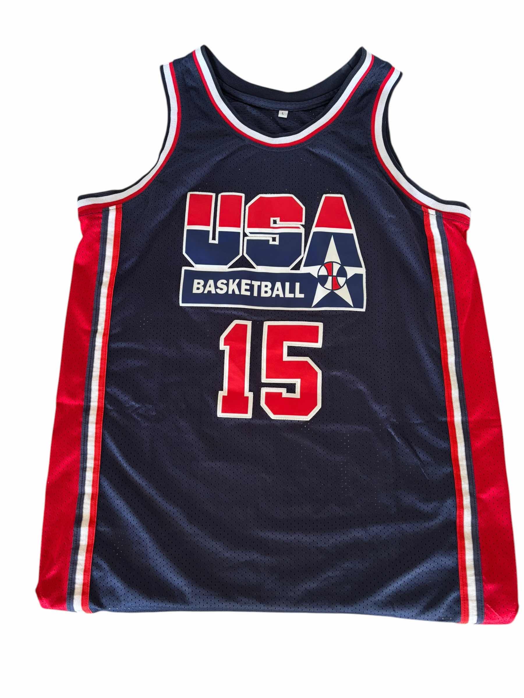Photo 1 of $200 JOHNSON USA BASKETBALL JERSEY SIZE L