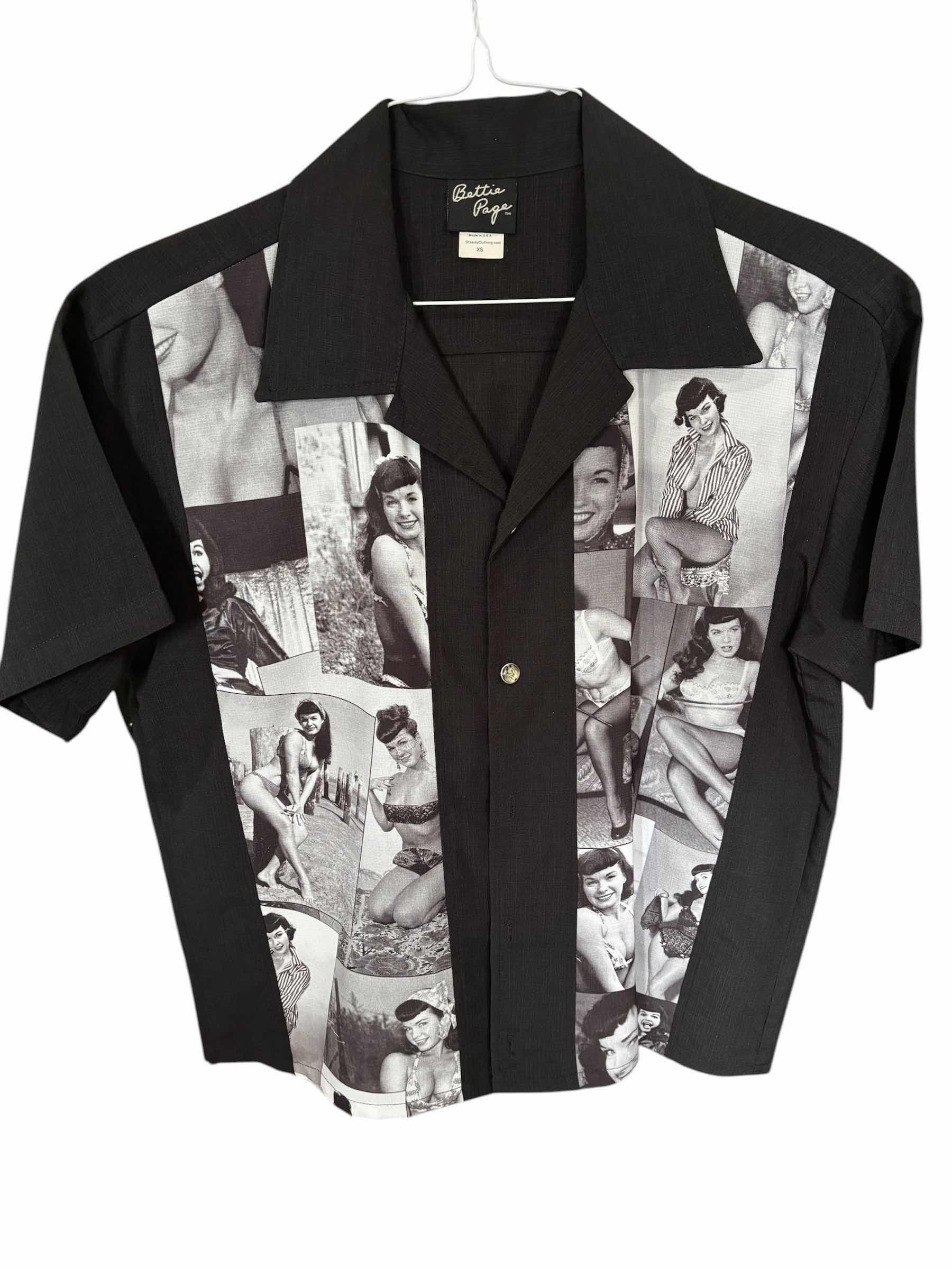 Photo 1 of BETTIE PAGE BUTTON UP SHIRTS SIZE XS