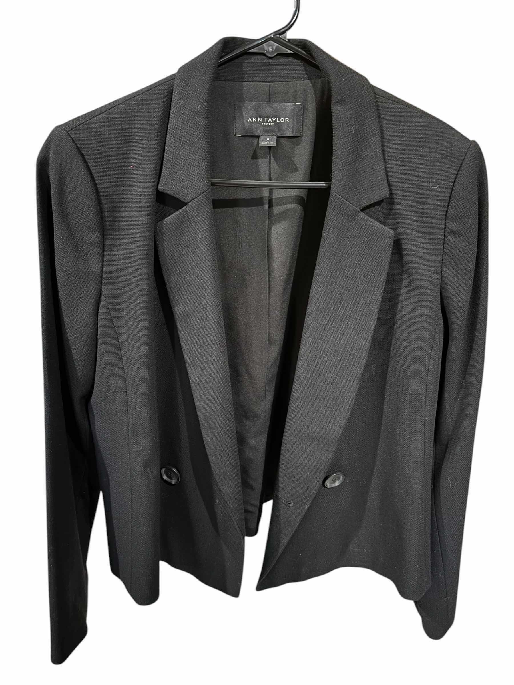 Photo 1 of ANN TAYLOR BLAZER SIZE 8 & EGARA SUIT JACKET APPROXIMATELY SIZE M