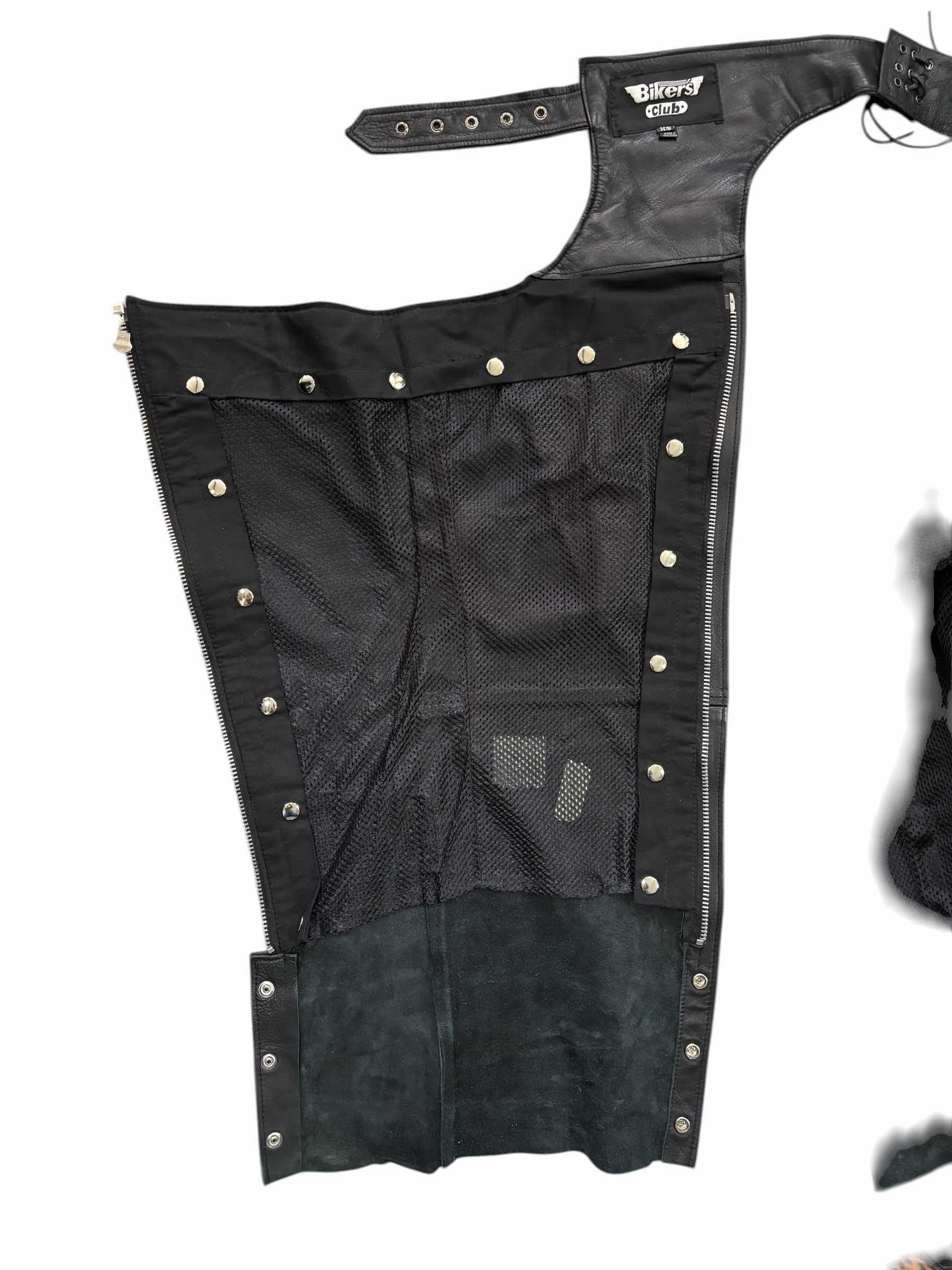 Photo 1 of BIKERS CLUB RIDING CHAPS SIZE XS