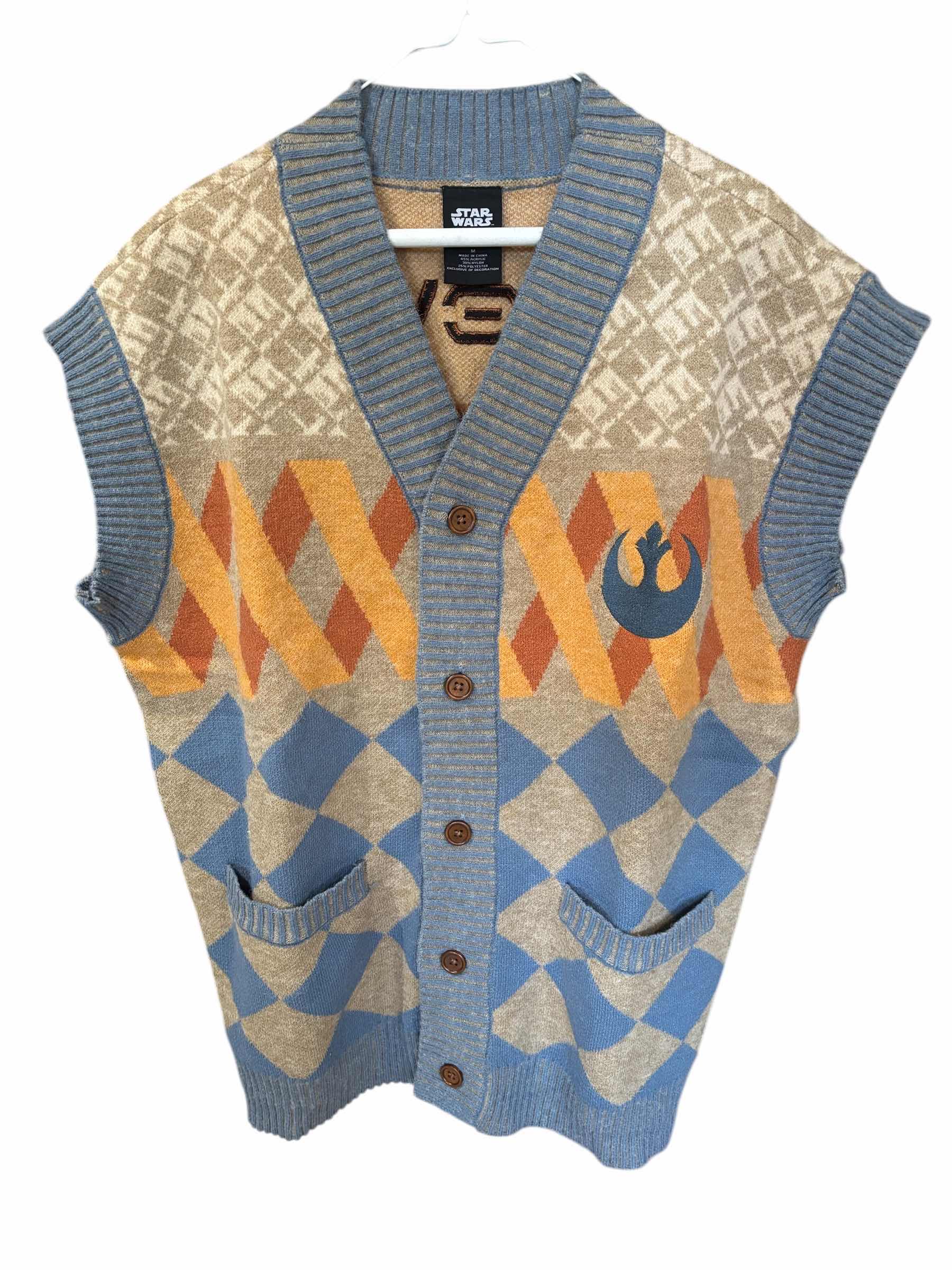 Photo 1 of $75 STAR WARS REBEL SWEATER VEST SIZE M
