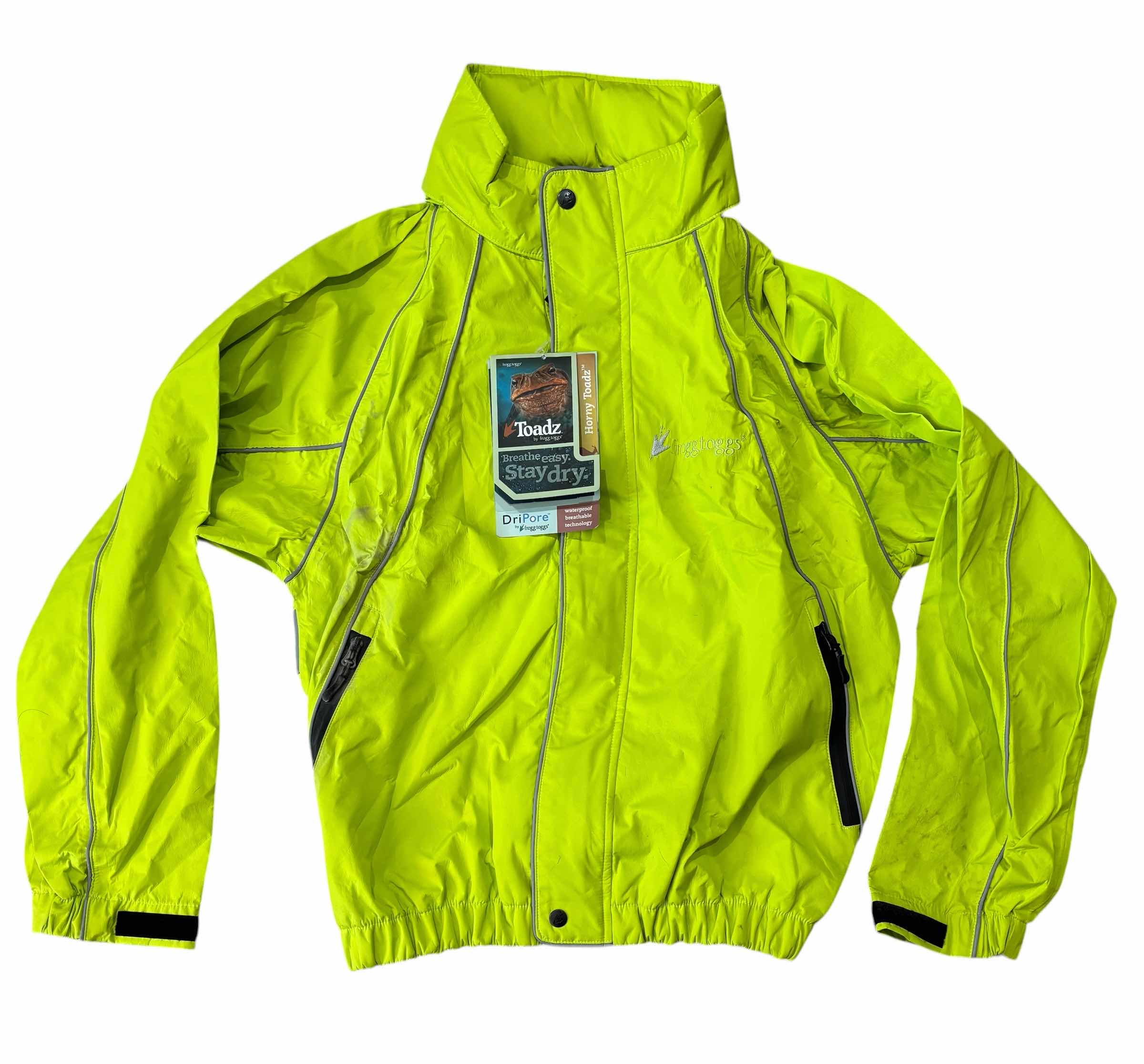 Photo 1 of $60 NWT TOADZ FROGG TOGGS WATERPROOF JACKET SIZE S