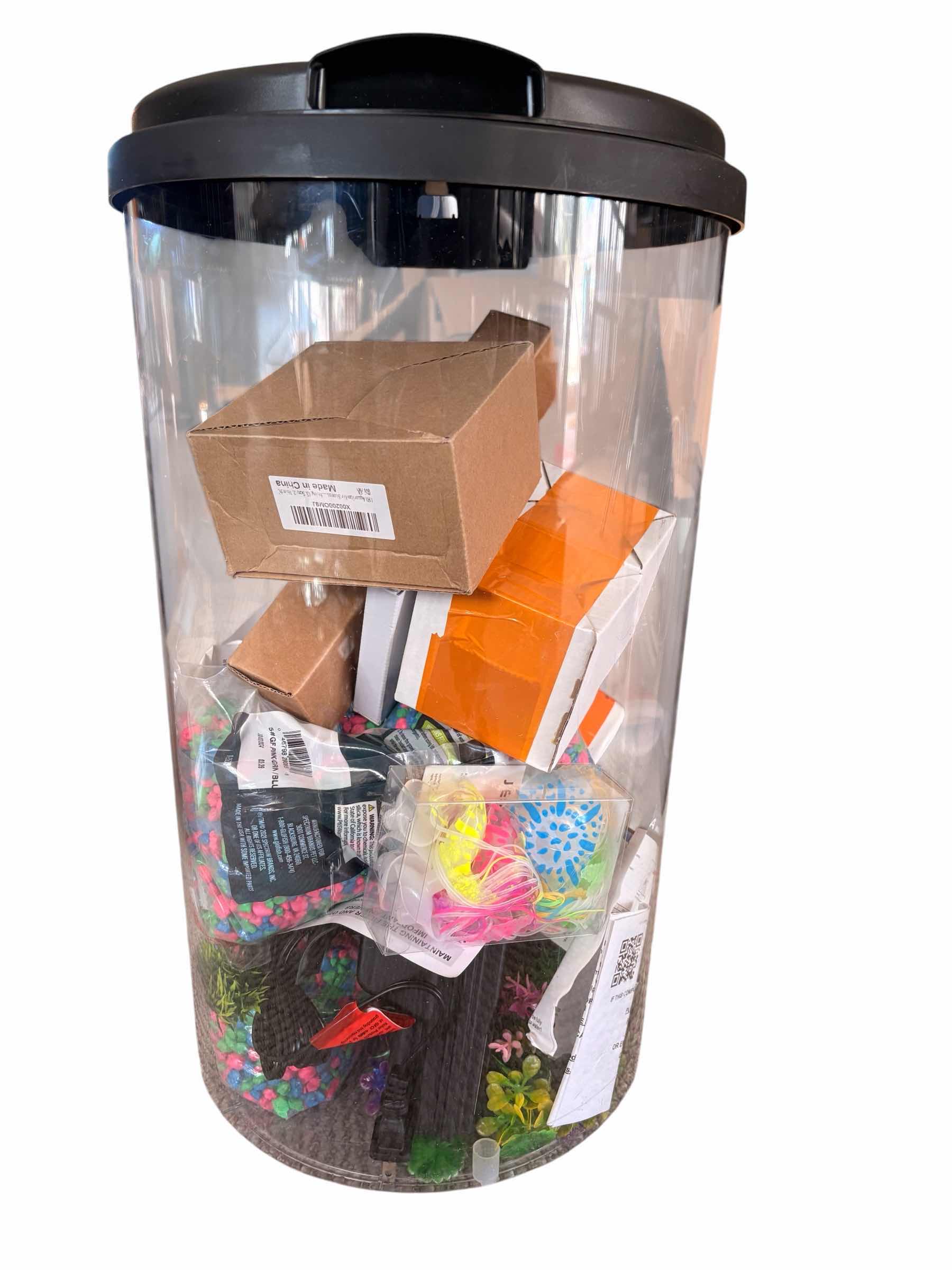 Photo 1 of 360 AQUARIUM WITH PRODUCTS H19”