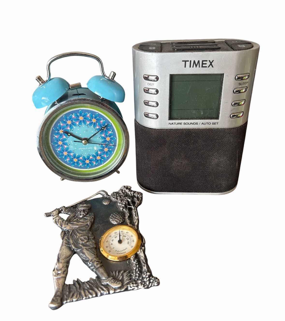 Photo 1 of (6)PCS ALARM & MANTLE CLOCK H7”