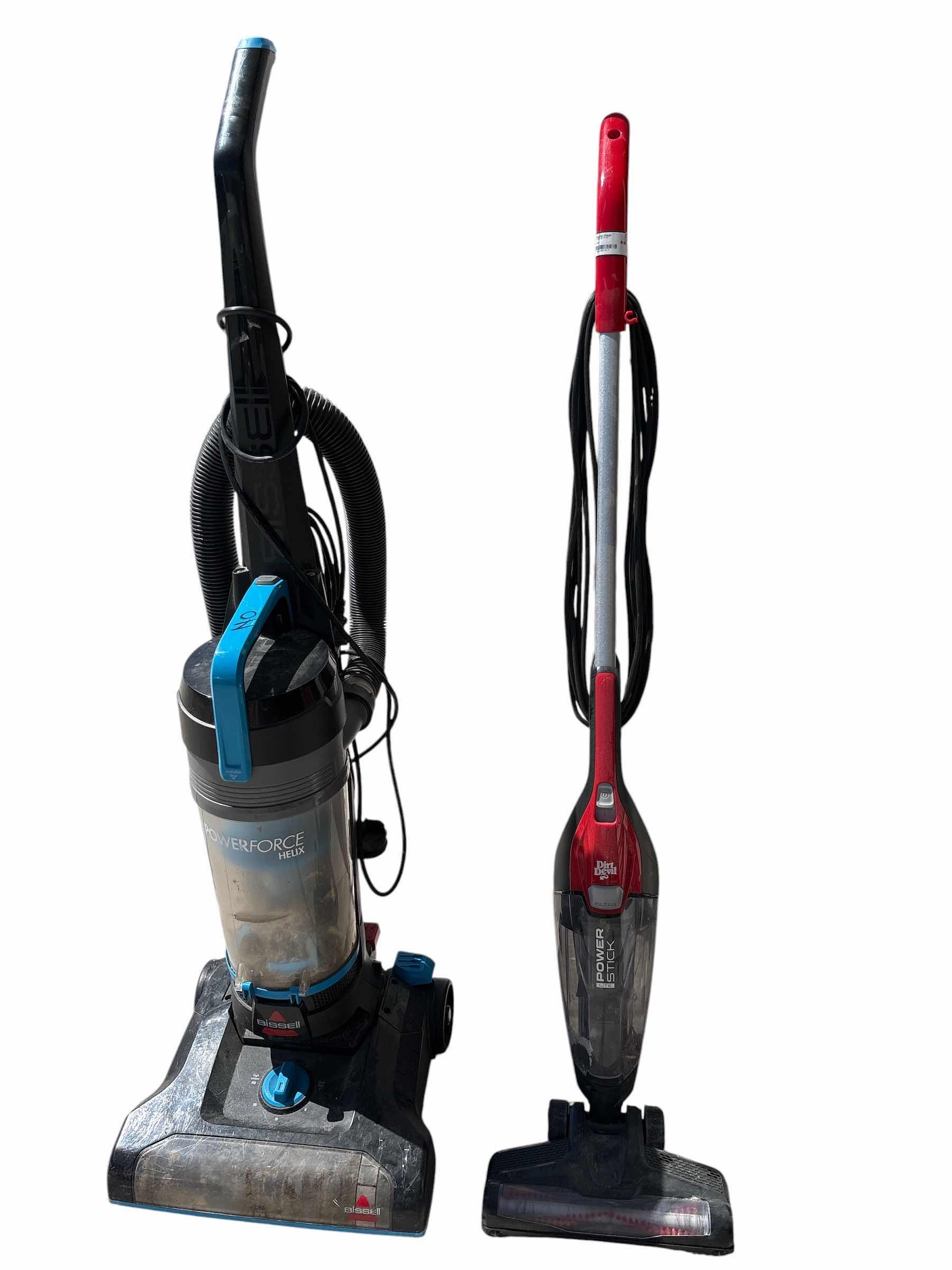 Photo 1 of (3)PCS BISSELL,HOOVER & DIRT DEVIL VACUUM