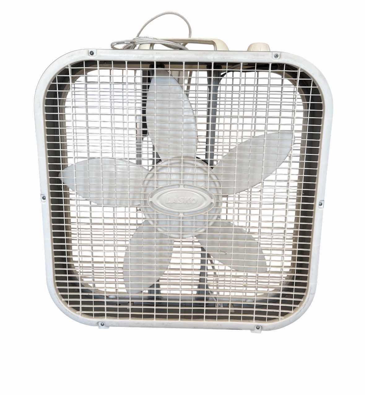 Photo 1 of (3)PCS LASKO BOX FAN H20.5”