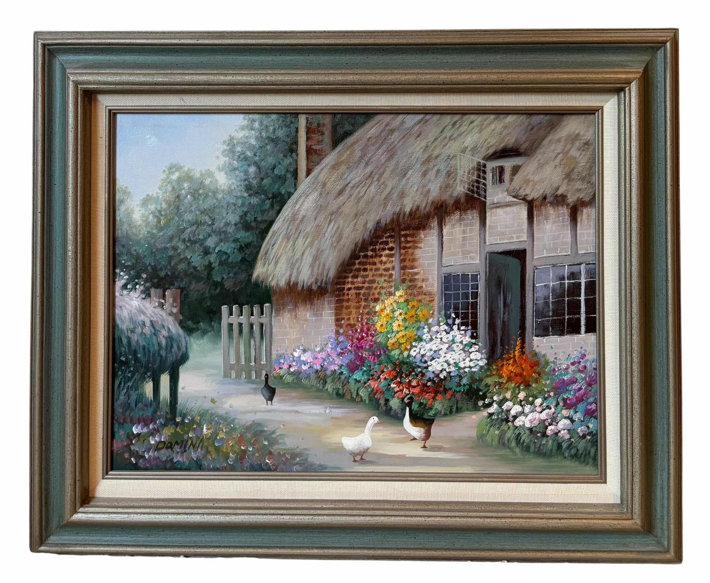 Photo 1 of OIL PAINTING BY DOMINA 21” X H17”