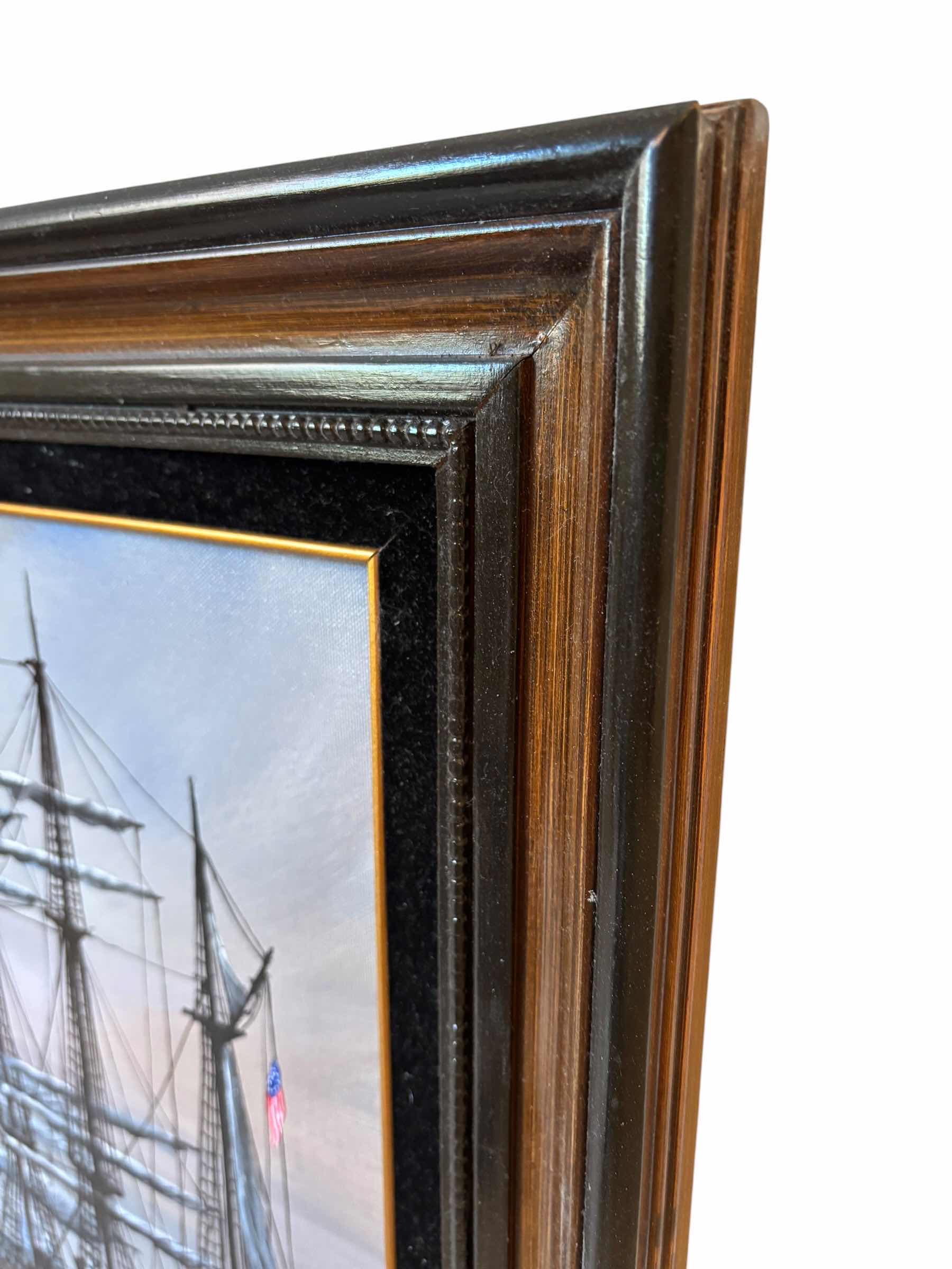 Photo 1 of OIL PAINTING BY GEORGE E LEE 26” X H22” WITH CERTIFICATE OF AUTHENTICITY