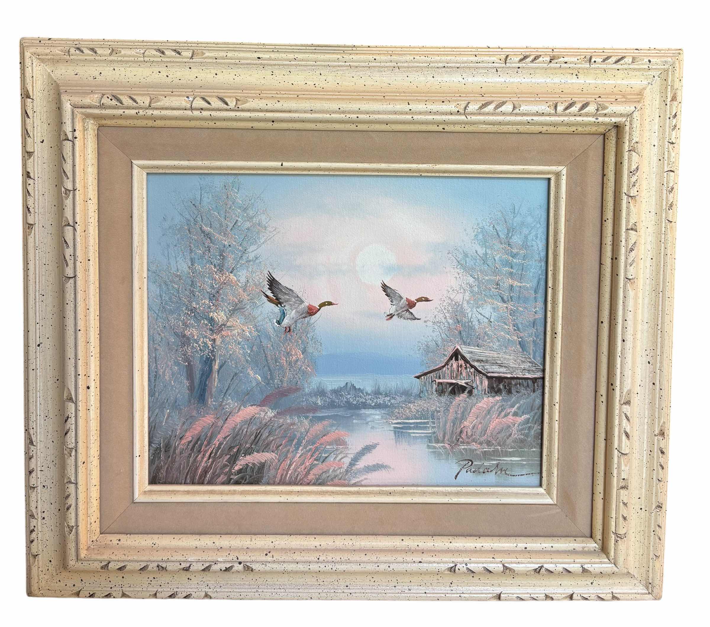 Photo 1 of OIL PAINTING BY BENNETT 15” X H14”