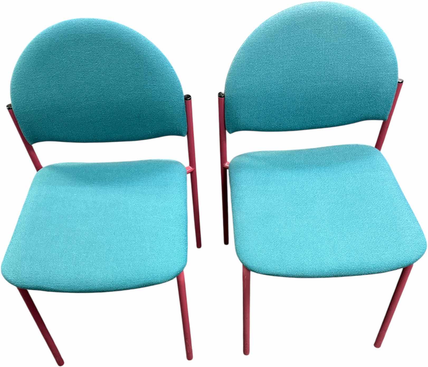 Photo 3 of 2- ARMLESS CROSS DINING CHAIR
18” X 19  ” X 32”