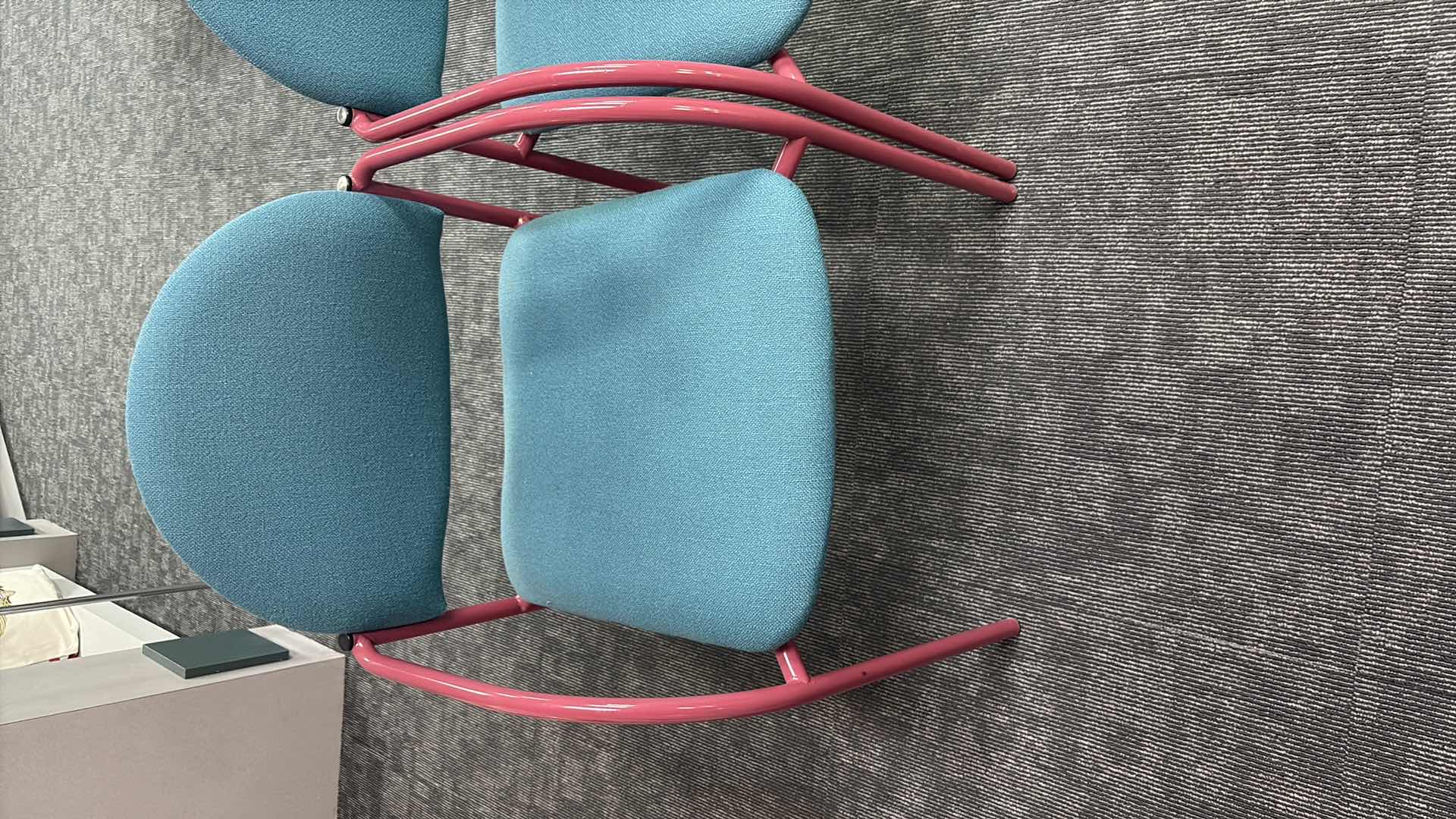Photo 1 of 2- CROSS DINING CHAIR WITH ARMS 21” X 20” X32”H