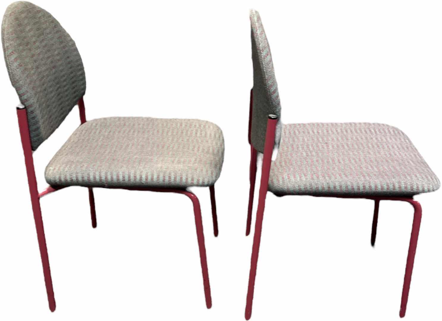 Photo 3 of 2- ARMLESS CROSS DINING CHAIR
18” X 19  ” X 32”