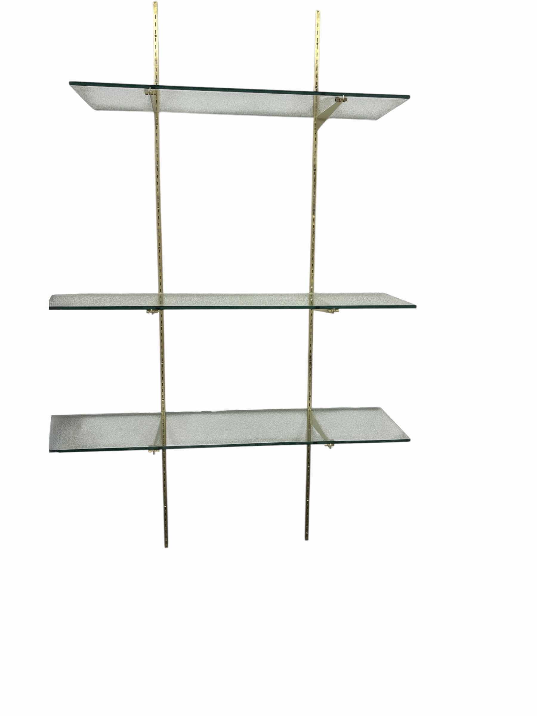 Photo 1 of 2- GLASS SHELVES  48” X 14.5” X 0.50”H 
1 - GLASS SHELVES 42”X 14.5”X 0.50”H