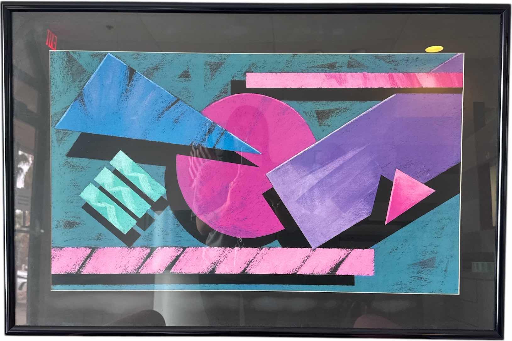 Photo 1 of ACRYLIC FRAMED PRINT ART VISIONARIES BY PAUL BLOMKAMP 
W39” X L 26”