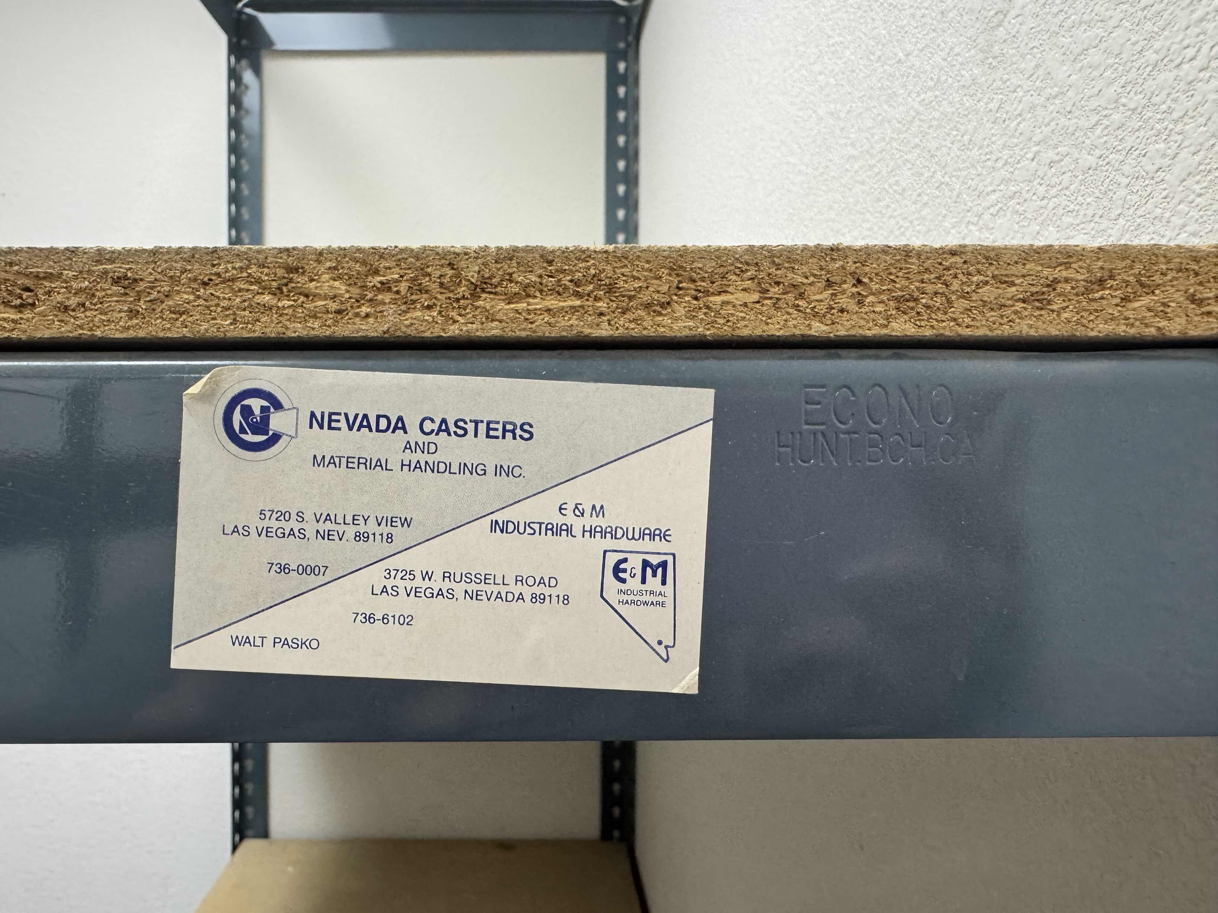 Photo 1 of 3 TIER METAL INDUSTRIAL SHELF
48” X 24.5” X H83”