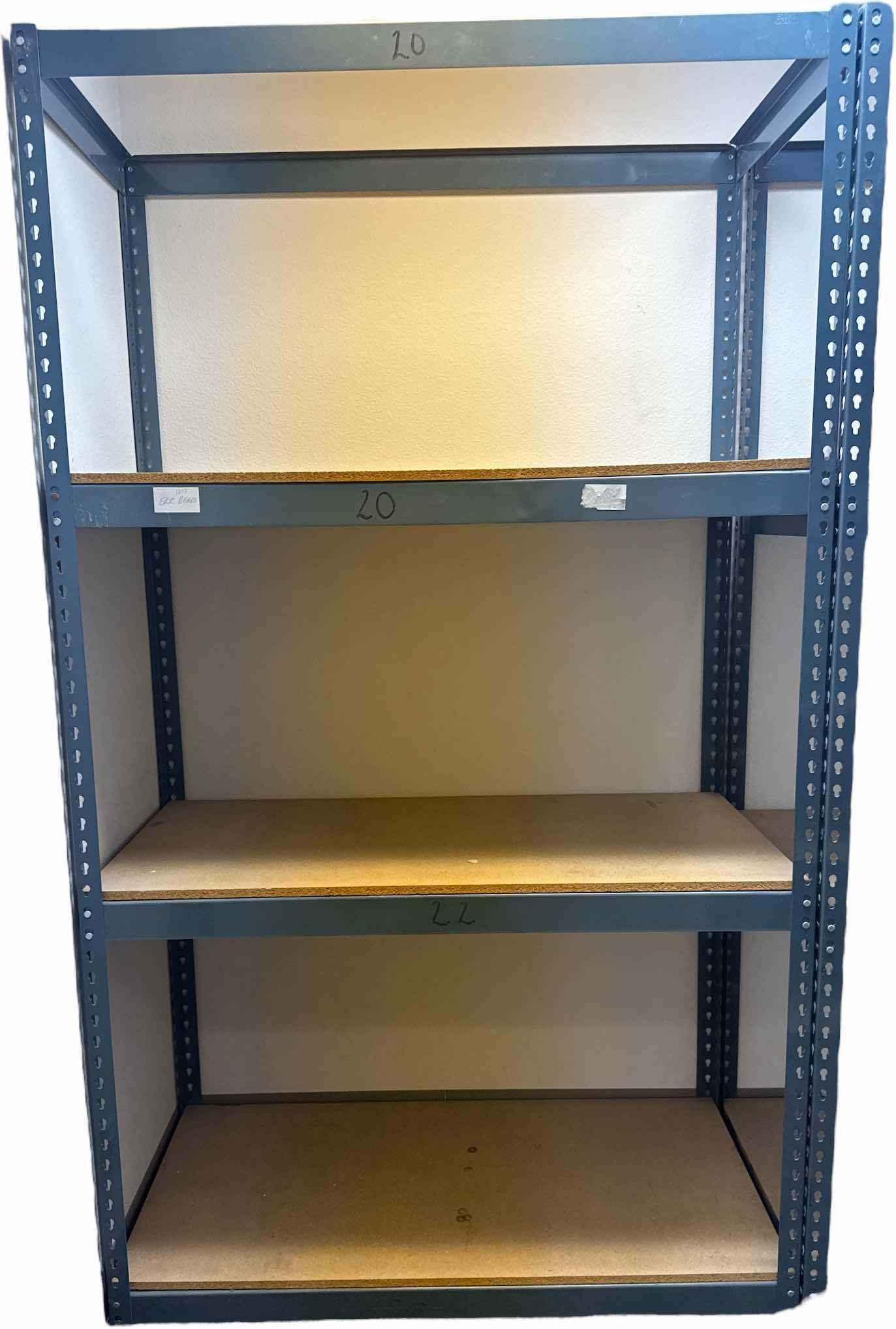 Photo 1 of 3 TIER METAL INDUSTRIAL SHELF
48” X 24.5” X H83”