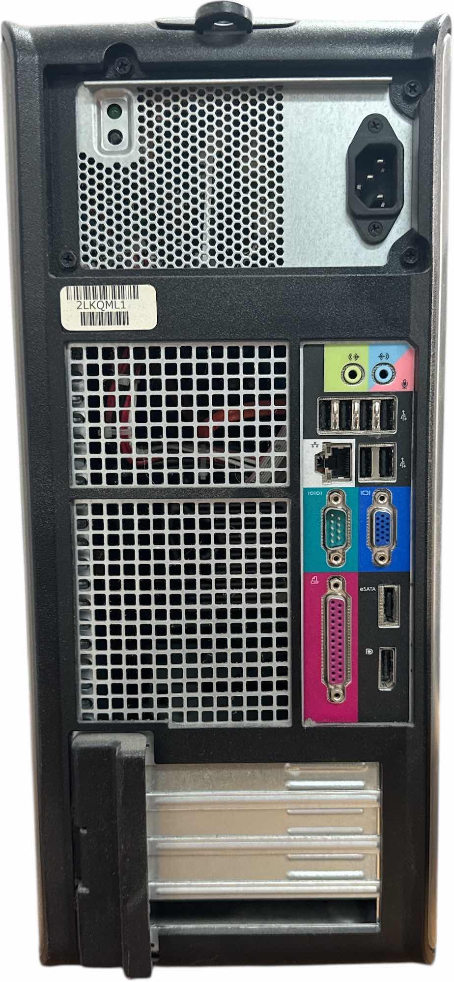 Photo 1 of DELL DESKTOP COMPUTER, KEYBOARD, MOUSE, AND ACER 20”MONITOR