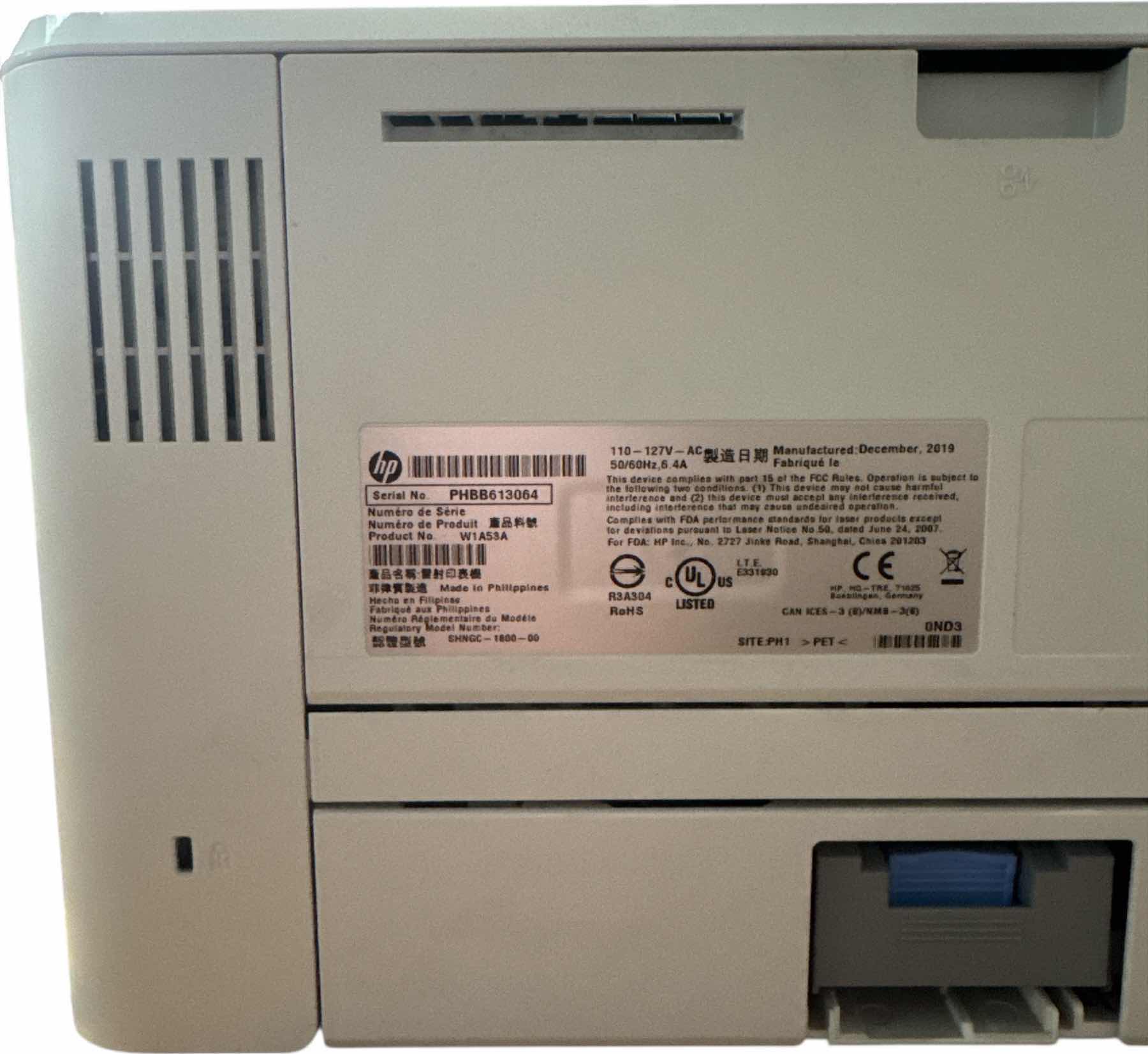 Photo 3 of *Hold* HP LASERJET PRO M404DM