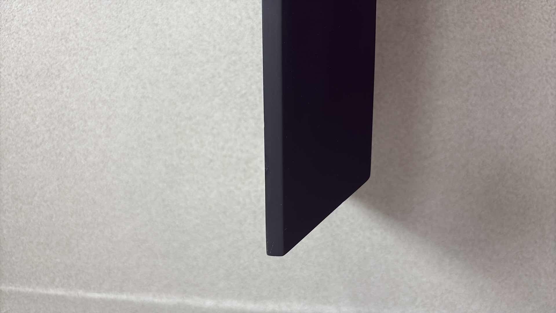 Photo 1 of BLACK FLOATING SHELF 24”X10”X3”H