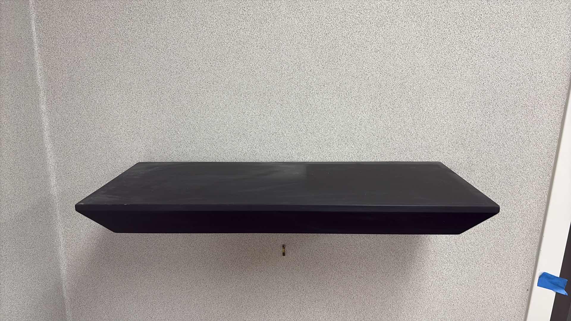 Photo 2 of BLACK FLOATING SHELF 24”X10”X3”H