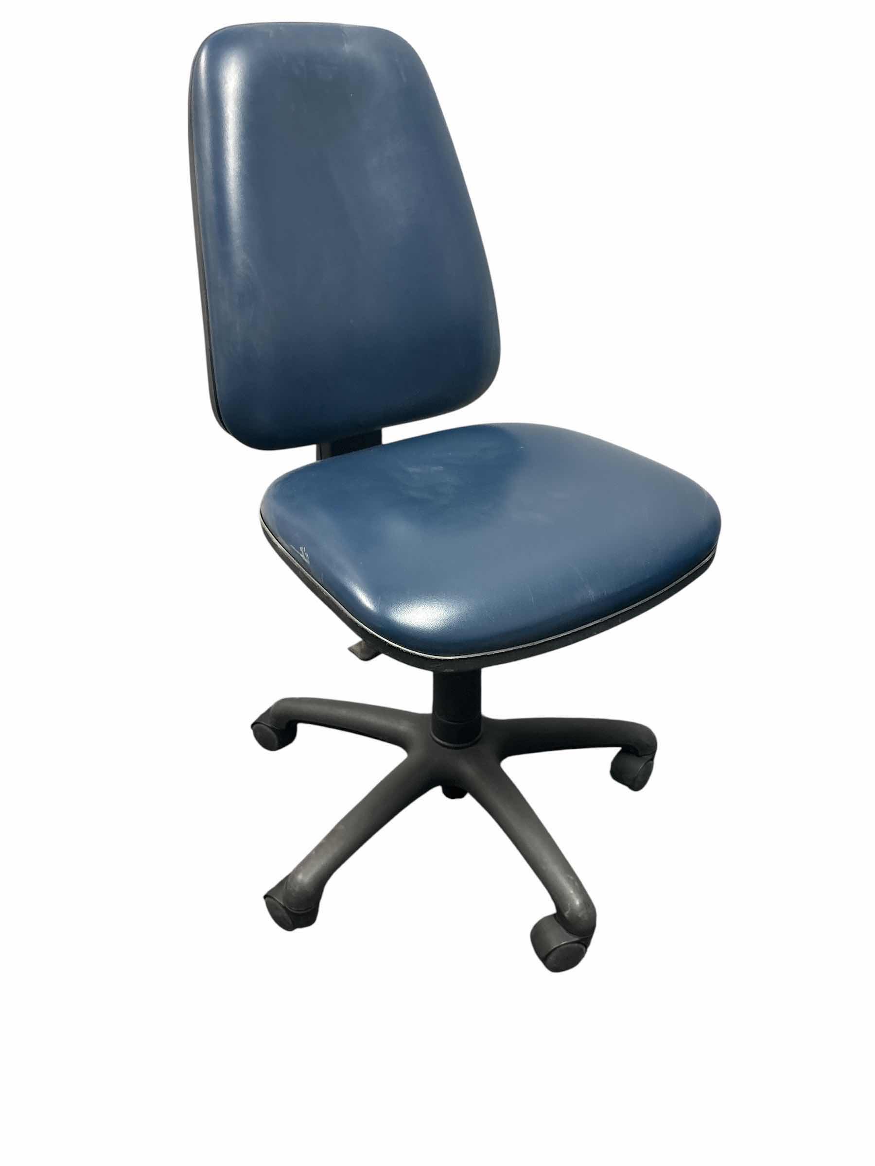 Photo 1 of FAUX LEATHER ROLLING CHAIR 20”X 22” X 38” H