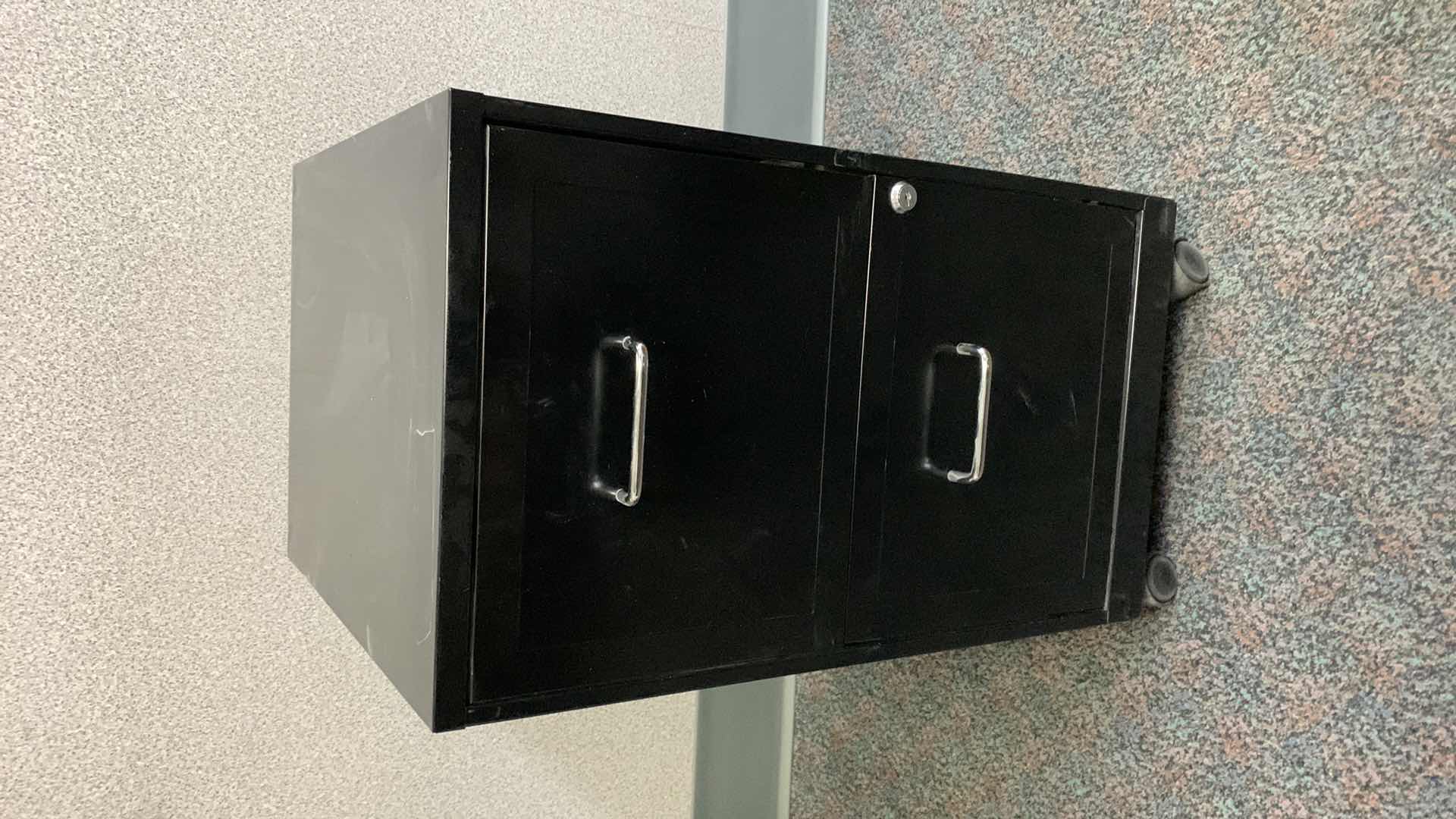 Photo 1 of DUAL DRAWER METAL FILE CABINET 14” X 18” H 27”