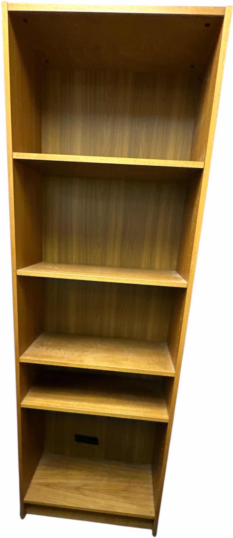 Photo 1 of 5 SHELF WOODEN BOOK CASE
23.75” X 11.75” X 71.5”H