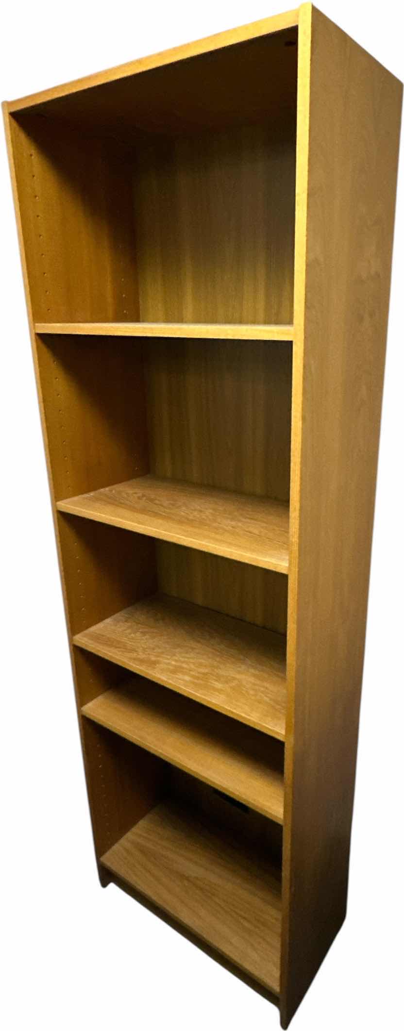 Photo 1 of 5 SHELF WOODEN BOOK CASE
23.75” X 11.75” X 71.5”H