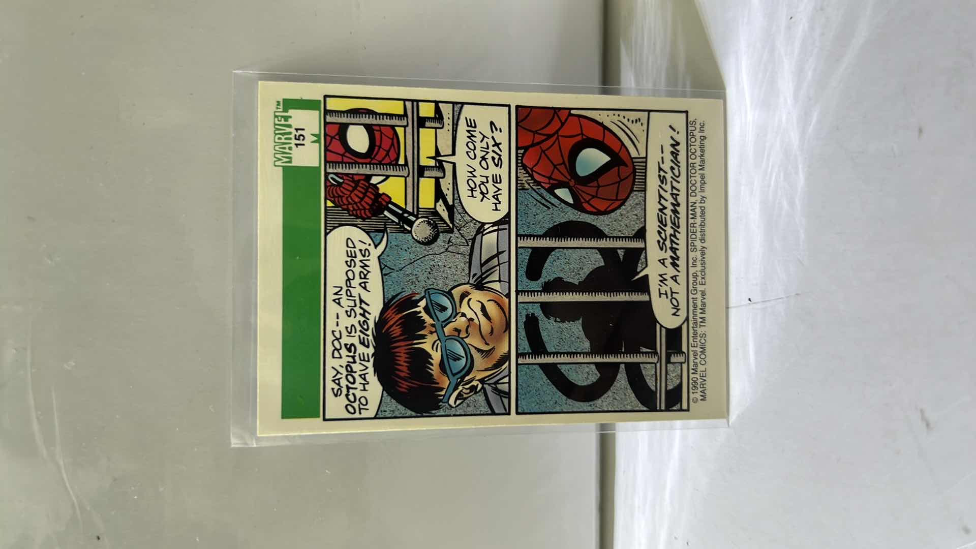 Photo 1 of 1990 MARVEL UNIVERSE SPIDER-MAN PRESENTS DOCTOR OCTOPUS