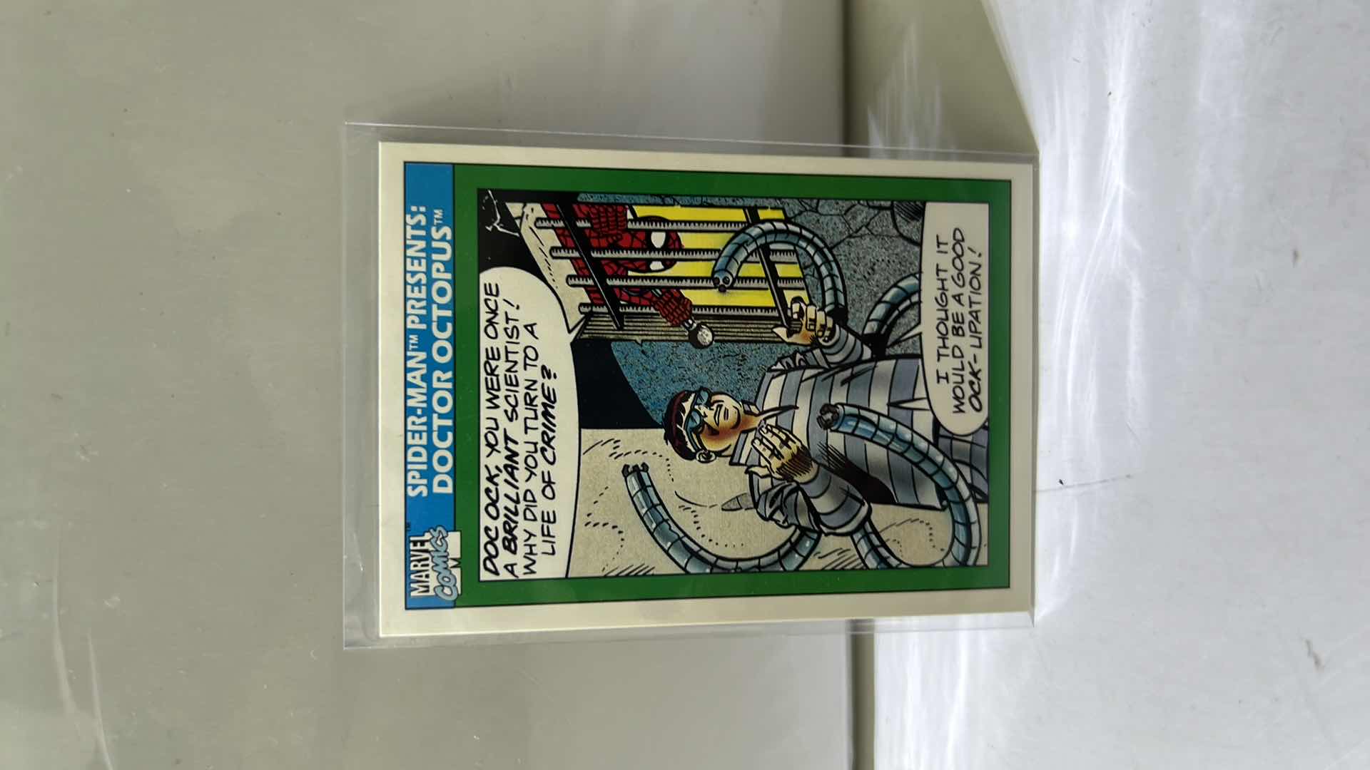 Photo 1 of 1990 MARVEL UNIVERSE SPIDER-MAN PRESENTS DOCTOR OCTOPUS