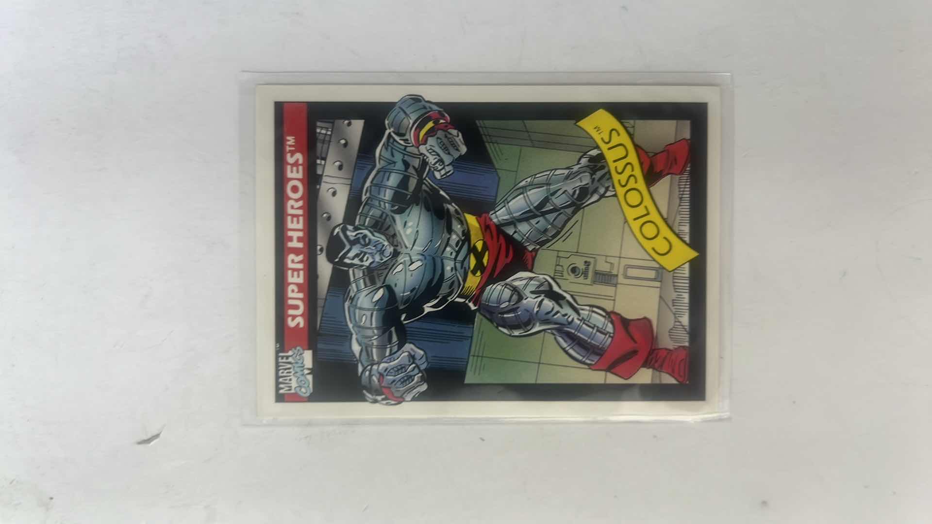 Photo 1 of 1990 IMPEL MARVEL UNIVERSE SUPER HEROES CARD 36 COLOSSUS $30