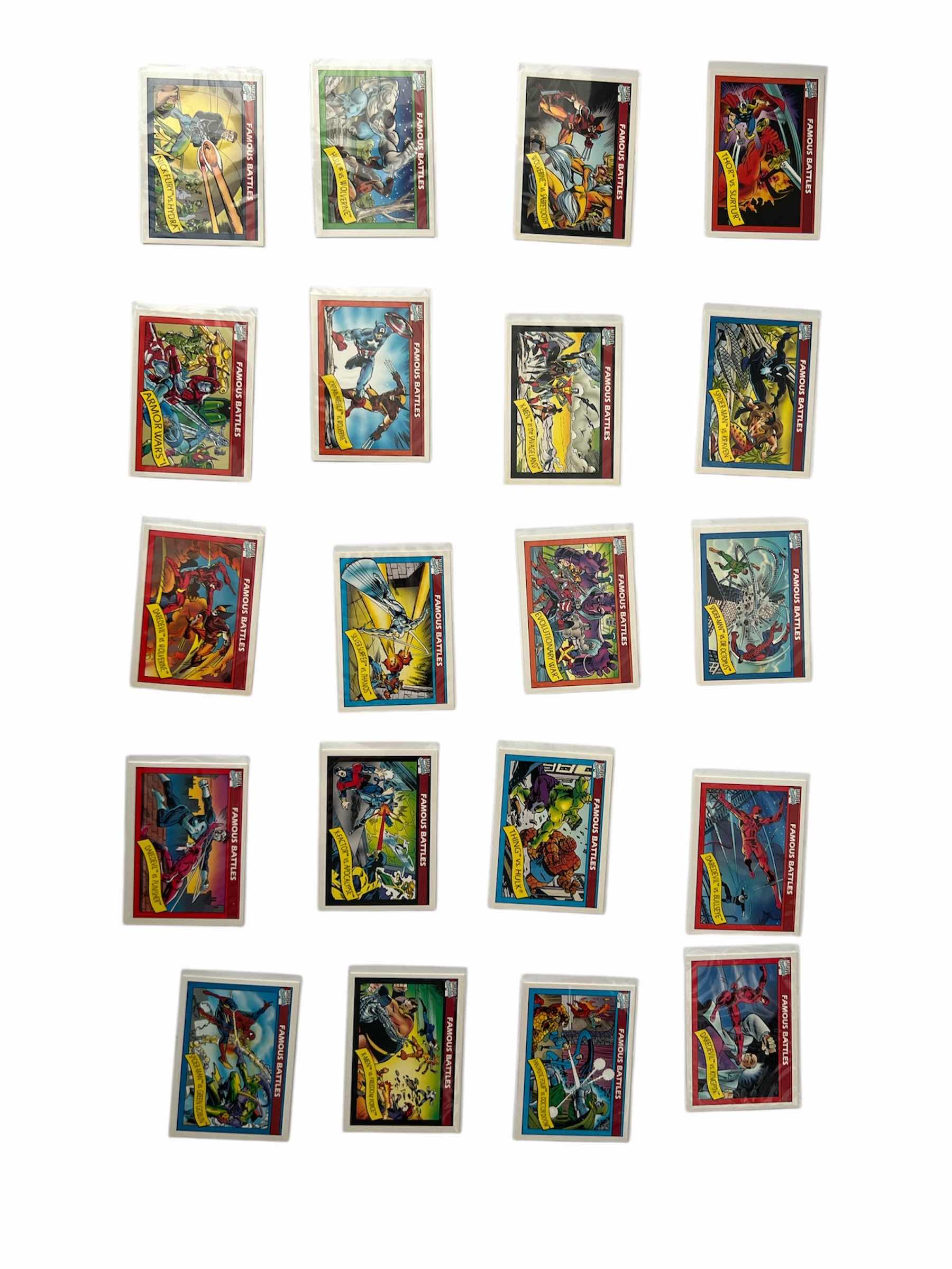 Photo 1 of 20-1990 IMPEL MARVEL UNIVERSE CARDS RANDOM