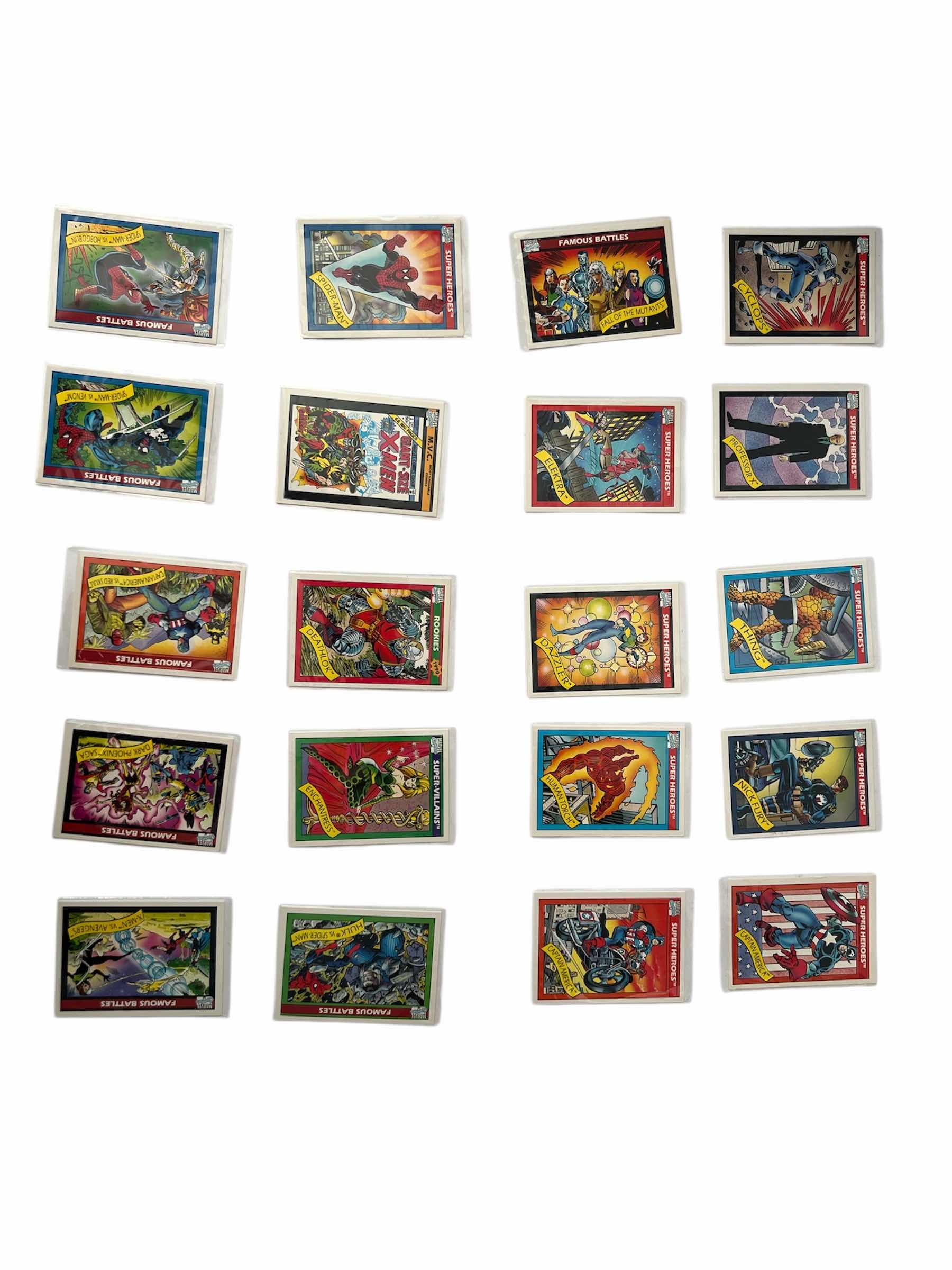 Photo 1 of 1990 IMPEL MARVEL UNIVERSE CARDS RANDOM QUANTITY 20