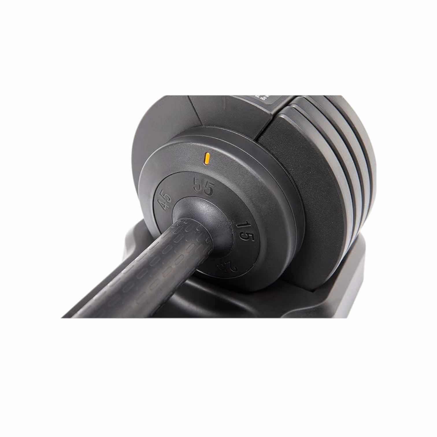 Photo 1 of 55 LB BLACK ADJUSTABLE DUMBBELL (1 DUMBBELL IN BOX)
