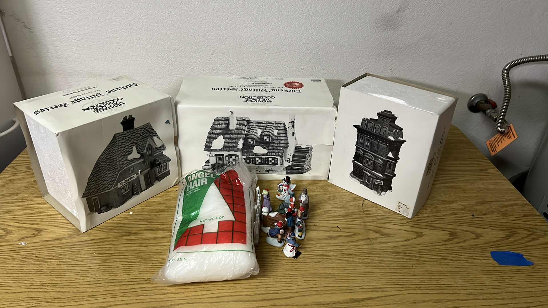 Photo 1 of PORCELAIN CHRISTMAS BUILDINGS AND FIGURINES