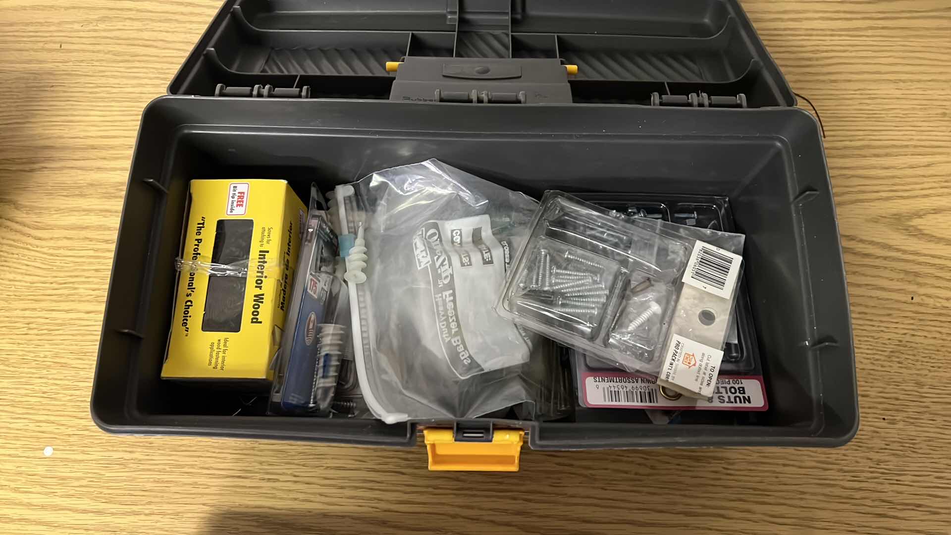 Photo 1 of TOOL BOX WITH TOOLS AND POWER SAW