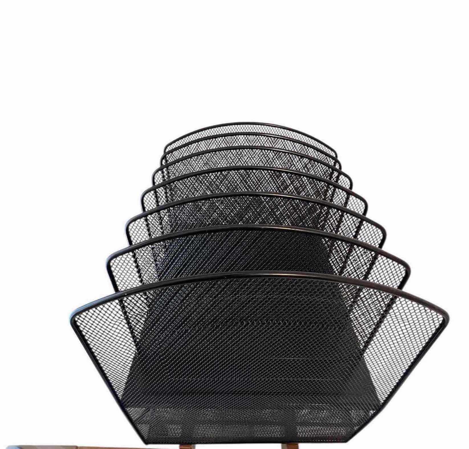 Photo 1 of BLACK PERFORATED FILE HOLDER 12.5”W X 13”H