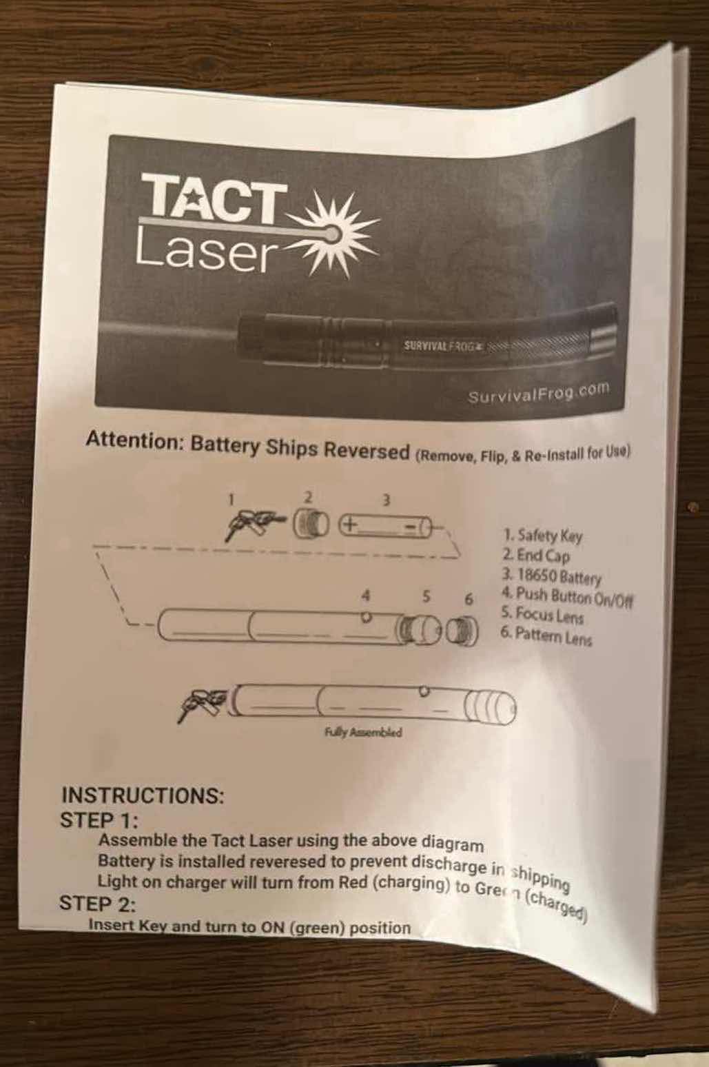 Photo 2 of 2-SURVIVAL FROG TACT LASERS