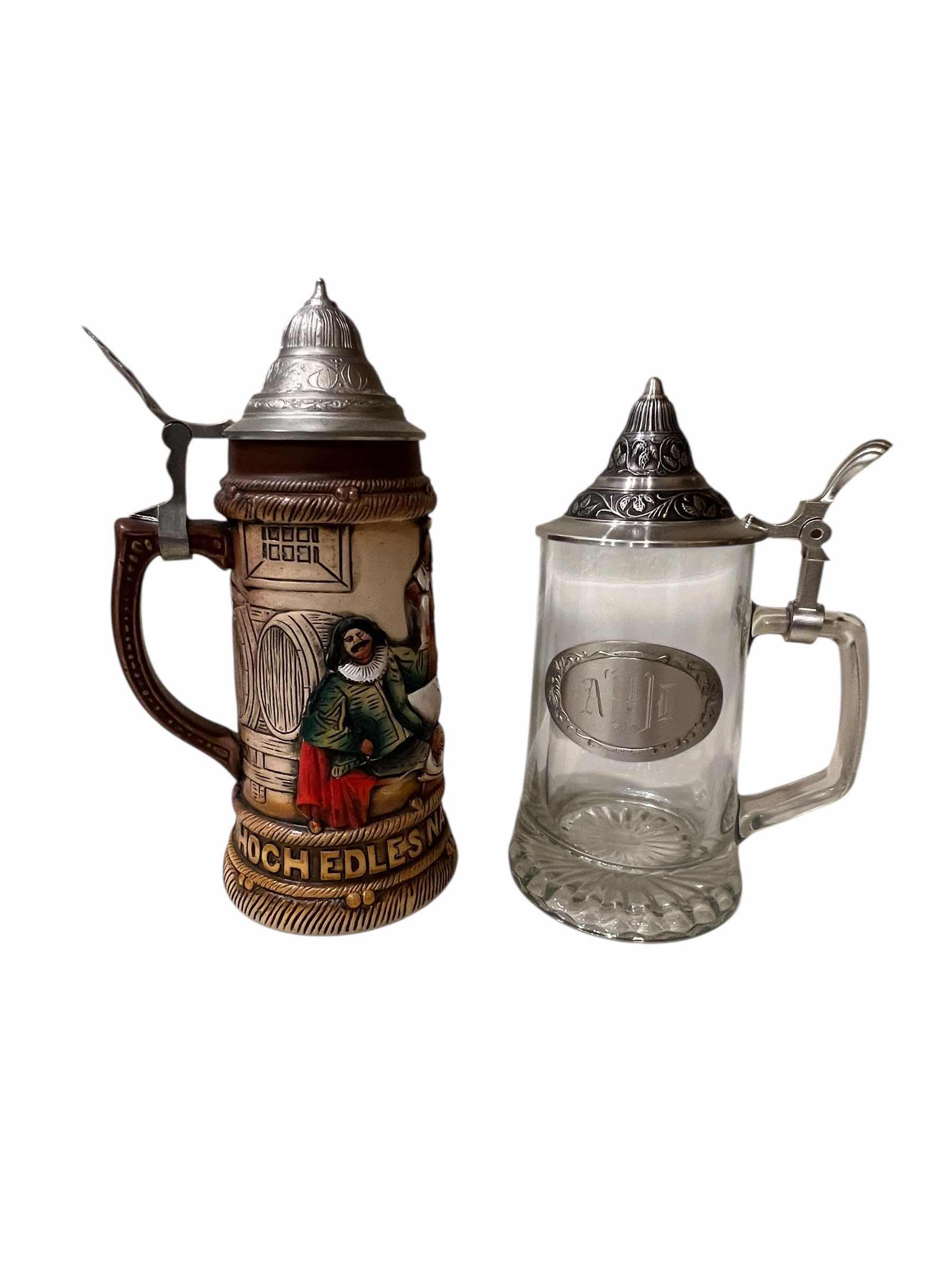 Photo 1 of 2 BEER STEINS