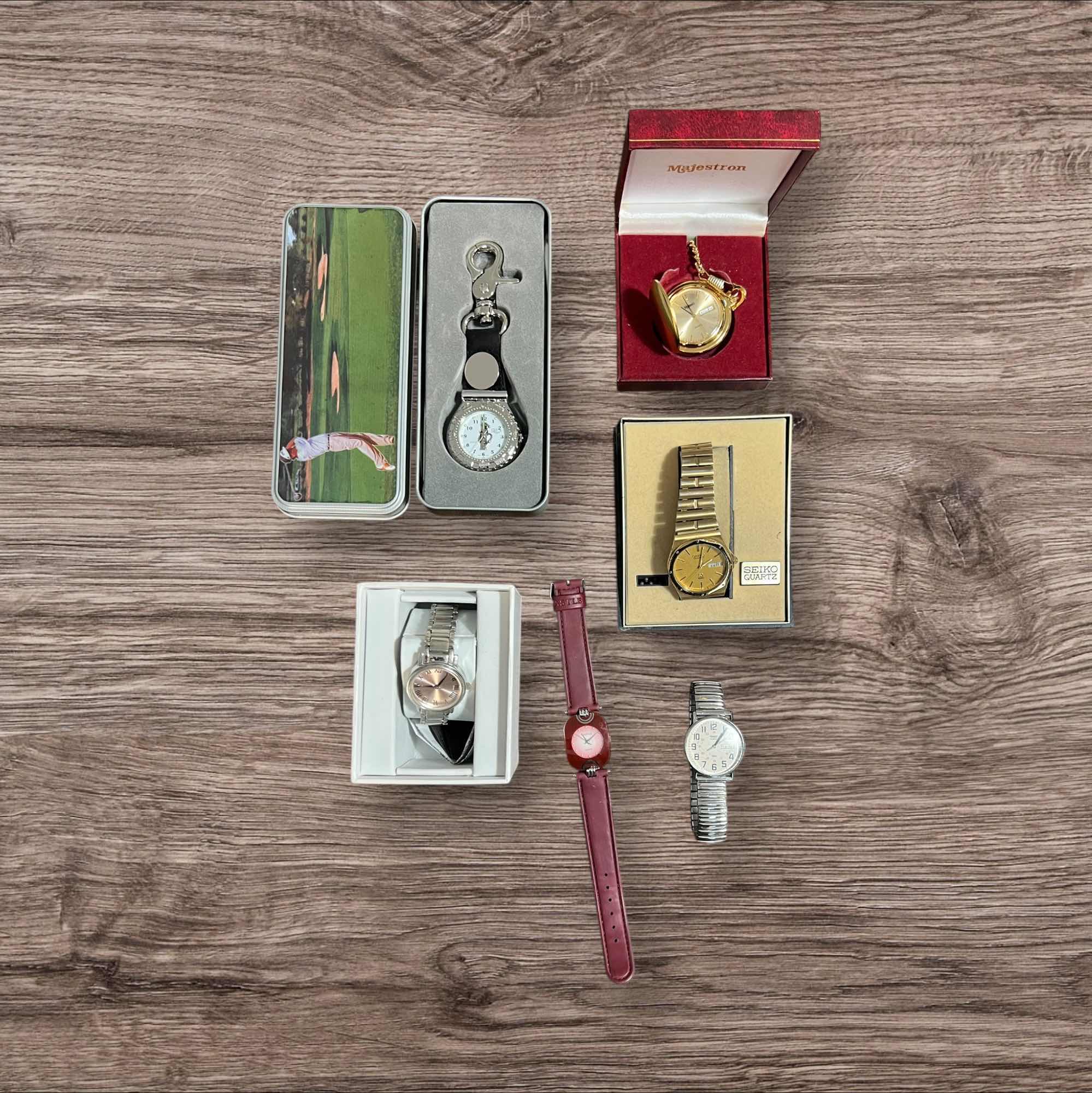 Photo 1 of 6 ASSORTED WATCHES OF DIFFERENT COLORS AND STYLES