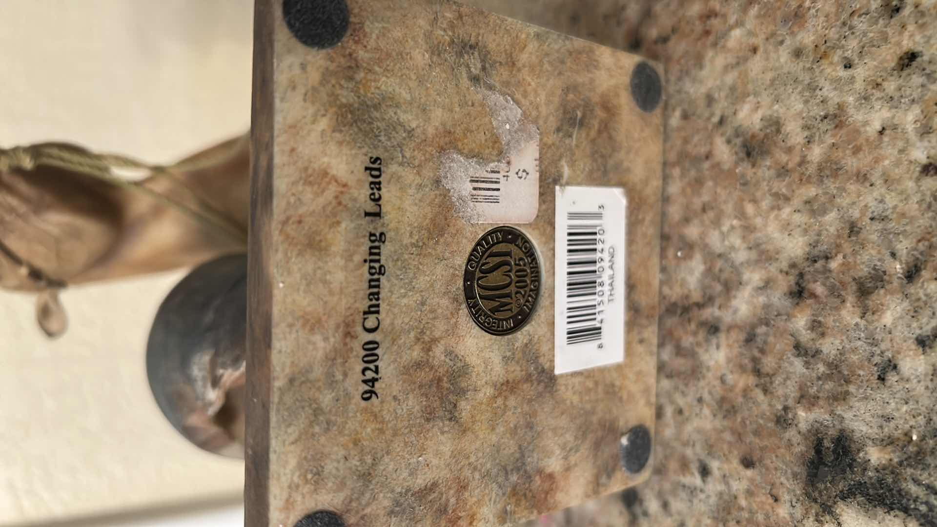 Photo 1 of CHANGING LEADS HORSE BUST SCULPTURE H 8"