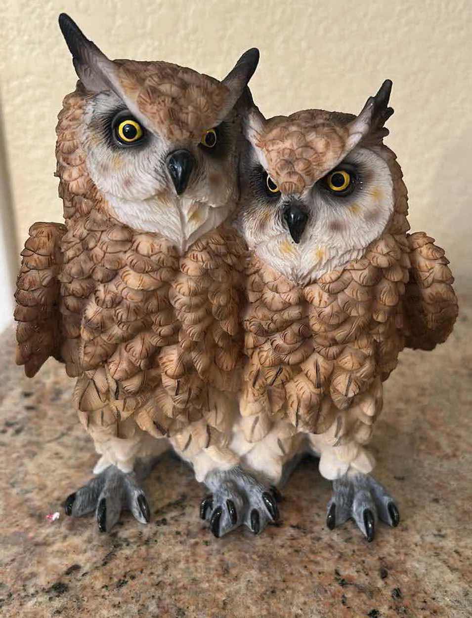 Photo 1 of 2- OWL FIGURES