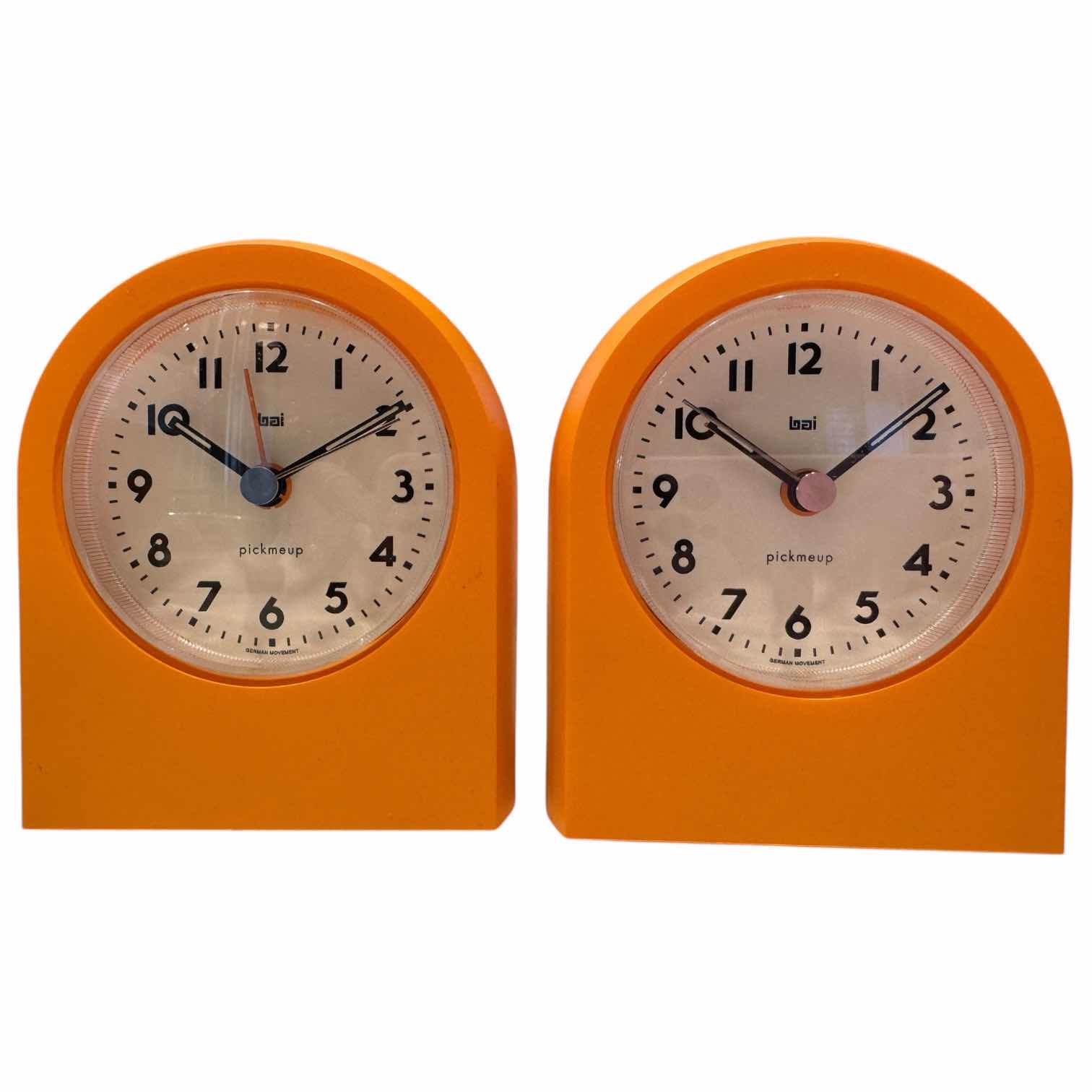 Photo 1 of E TECH AM/FM CLOCK RADIO EQUAY BRAUN BAI PICK ME UP ALARM CLOCKS 3.5” X H4”