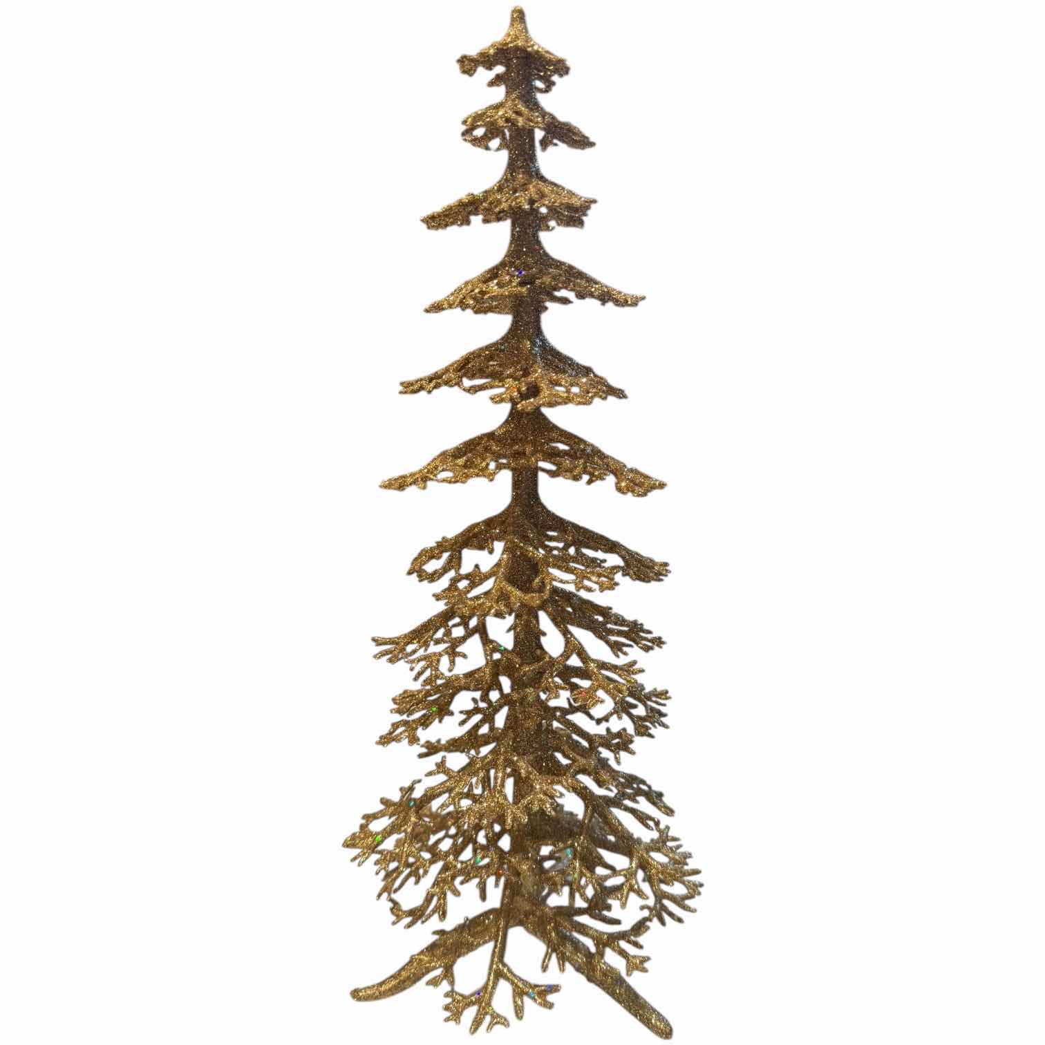 Photo 1 of 3- BLACK ANALOG CLOCK CHRISTMAS STAR RUSTIC WOODEN STAND CHRISTMAS TREE DECORATION H10”