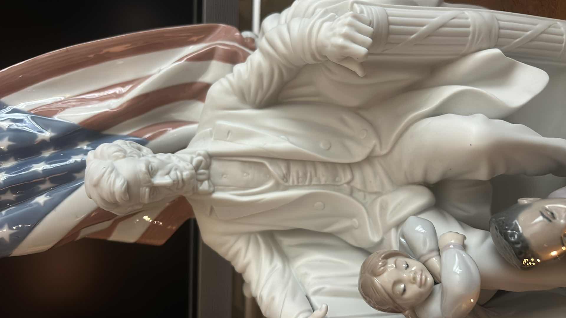 Photo 1 of LLADRO “ABRAHAM LINCOLN” PORCELAIN SCULPTURE, MODEL NUMBER 07554 OR 7554.
• IT IS A LIMITED EDITION PIECE, WITH A TOTAL RUN OF 2,500 UNITS. H24”