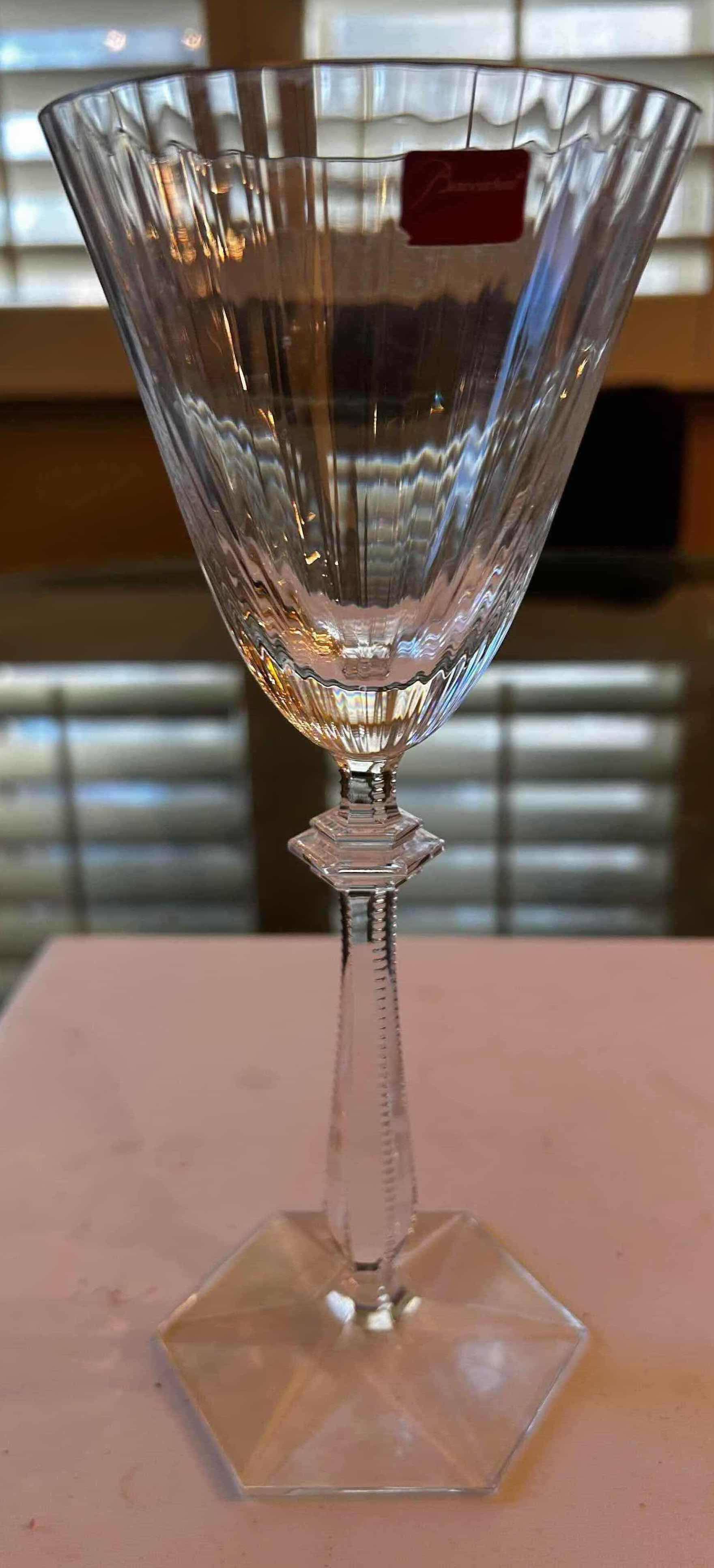 Photo 1 of BACCARAT HARCOURT 1841 CRYSTAL WINE GLASS