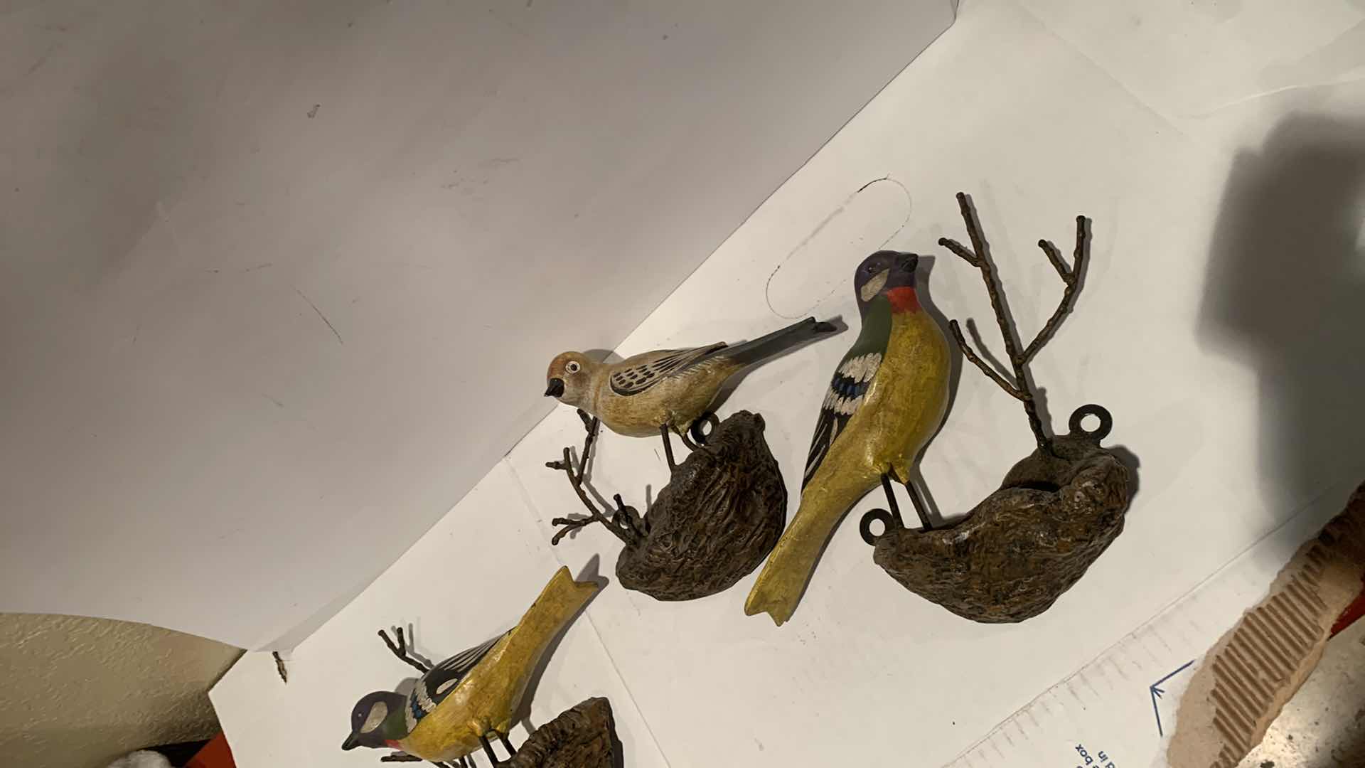 Photo 1 of 3 METAL BIRD WALL HANGINGS 8”