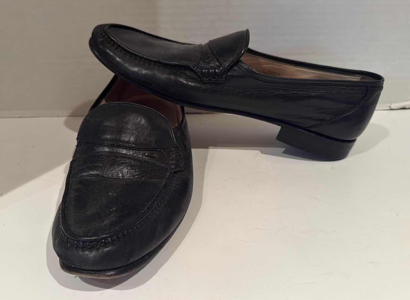 Photo 1 of 2-PAIRS MEN’S BALLY DESIGNER LOAFER SHOES (SIZE 10)