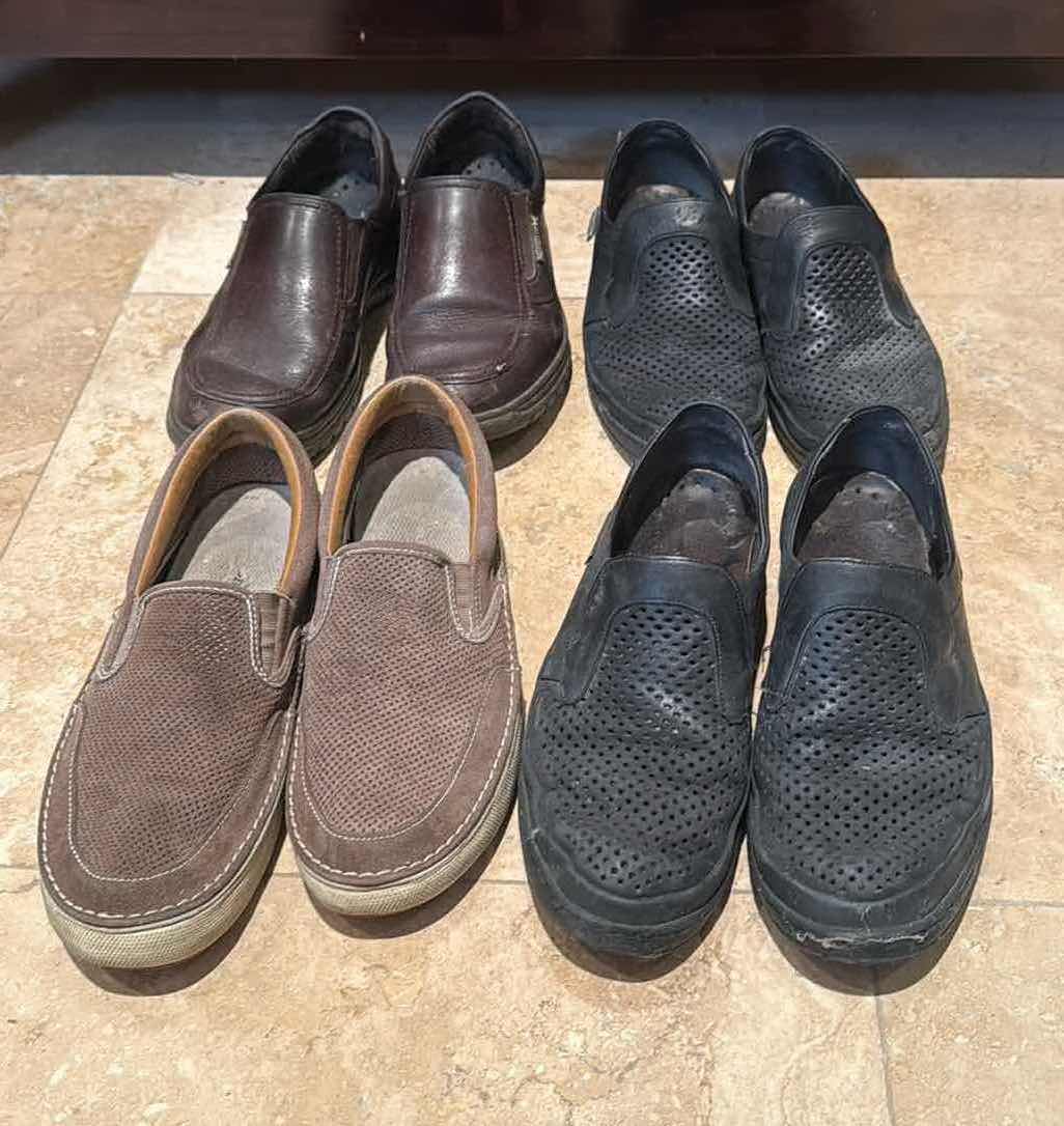 Photo 1 of 4-PAIRS MEN’S LOAFER SHOES ((9.5-10)