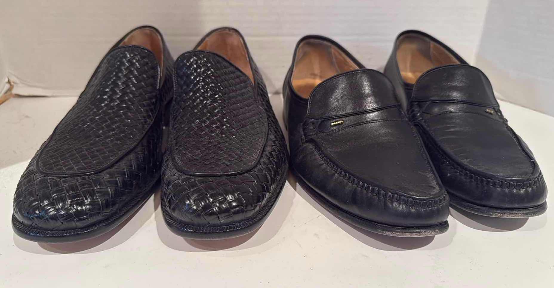 Photo 1 of 2-PAIRS MEN’S BALLY DESIGNER LOAFER SHOES (SIZE 10)